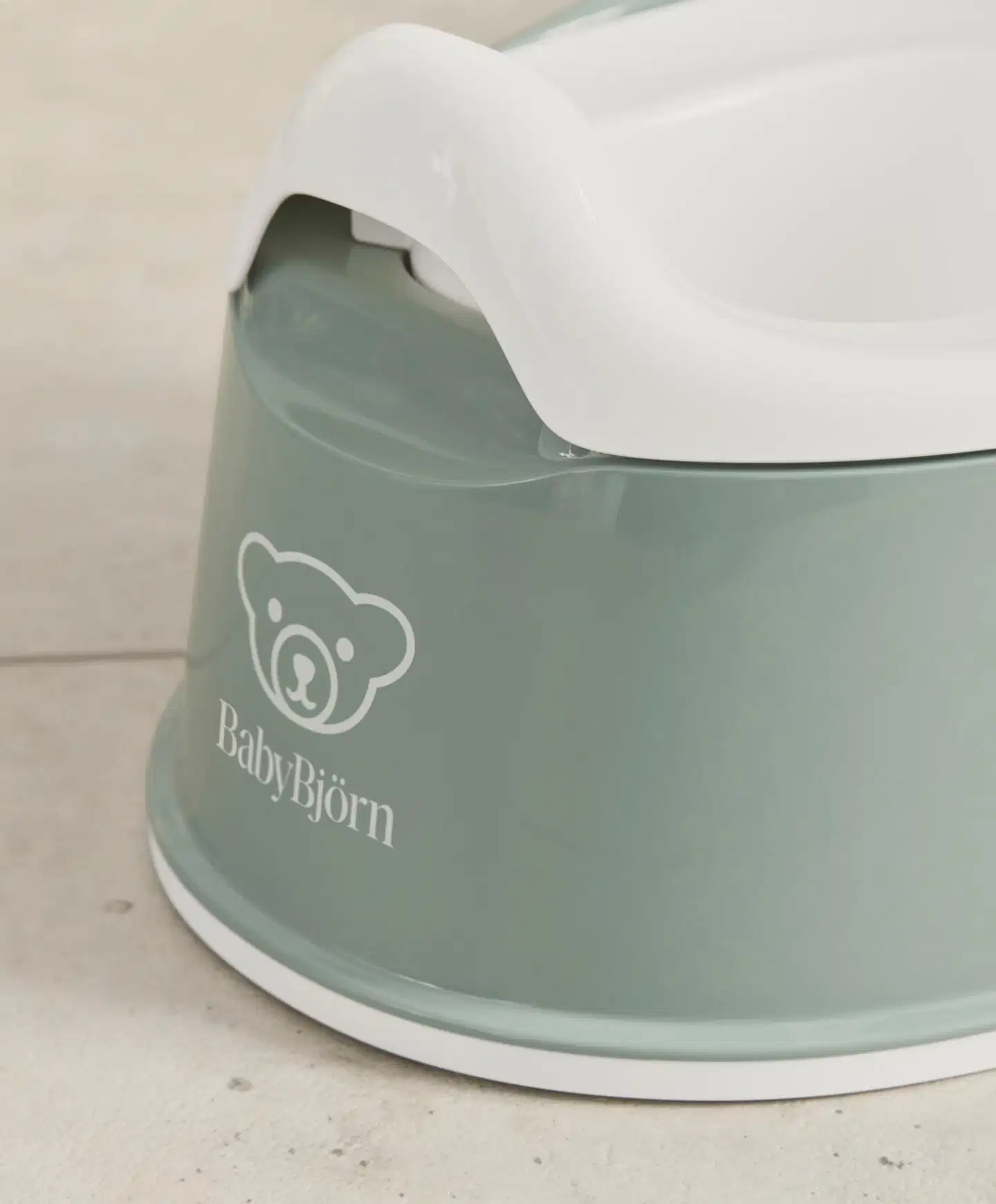 BabyBjörn smart potta - syvä vihreä/valkoinen - 5