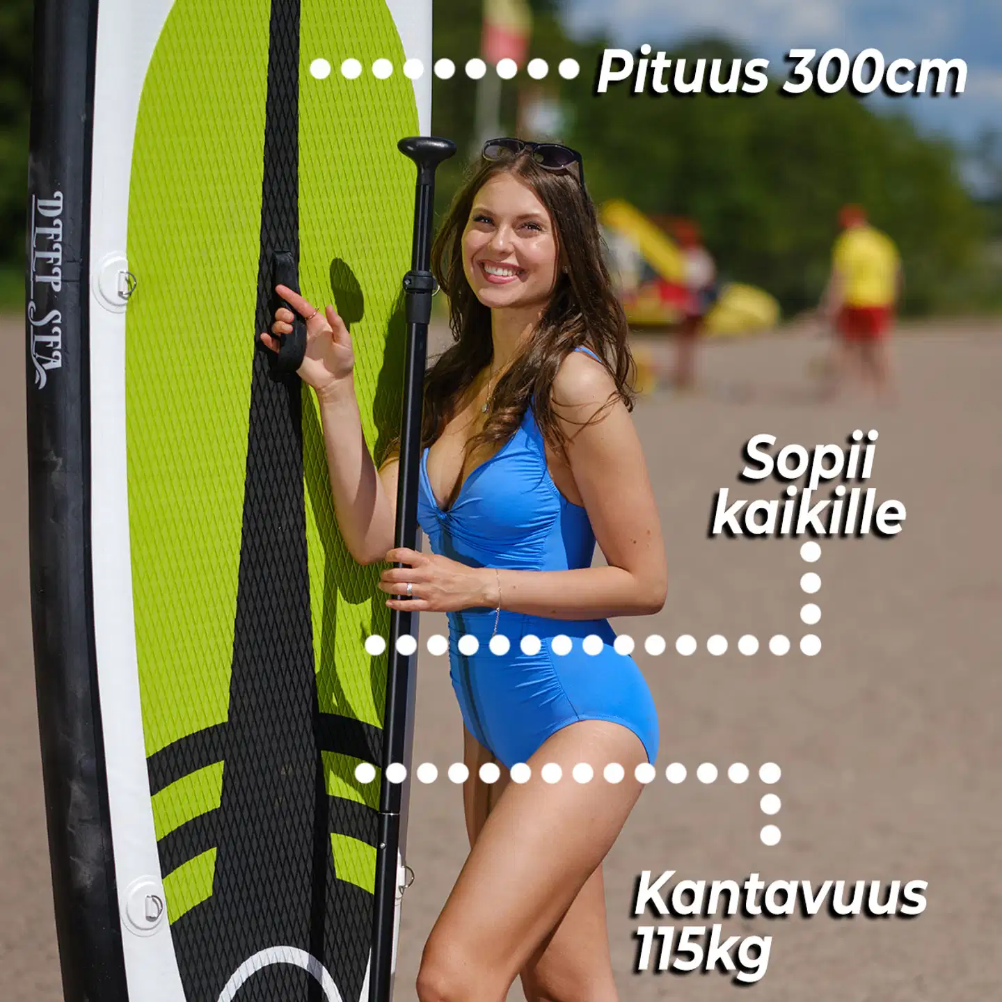 Deep Sea 2 x SUP-lautasetti Pro 300cm - 7