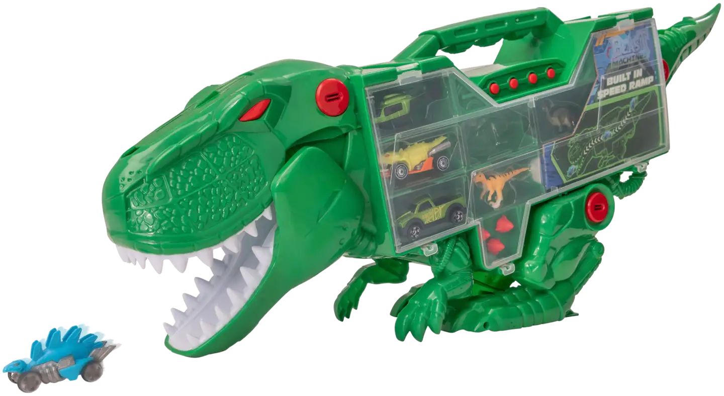 Teamsterz lelu Beast Machines T-Rex Transporter ja autot - 6