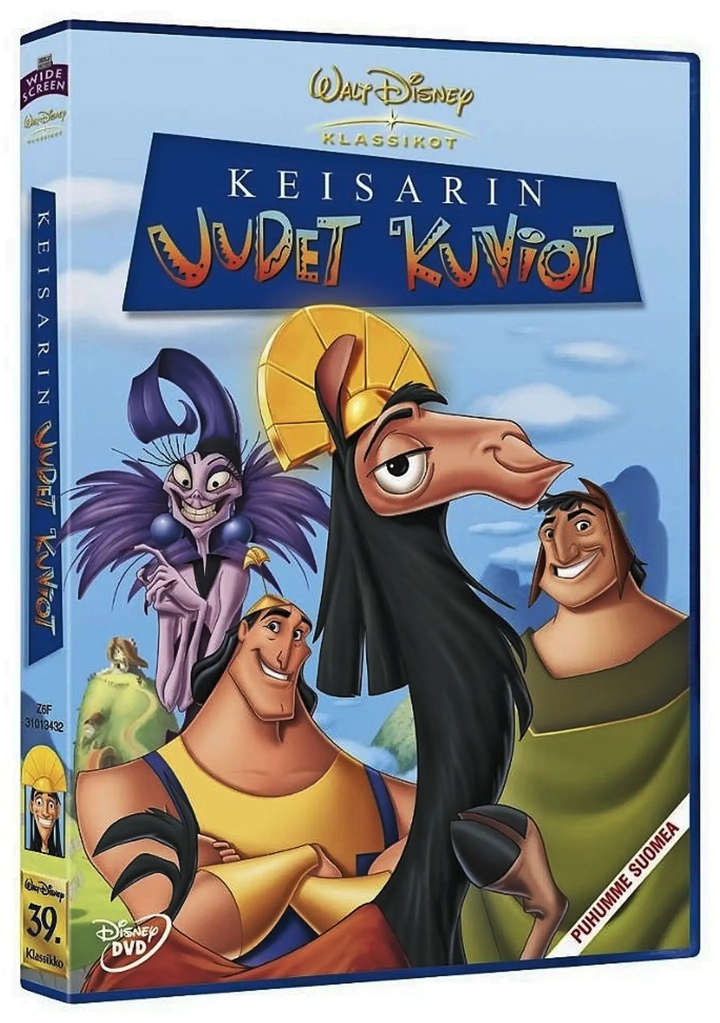 Keisarin uudet kuviot DVD