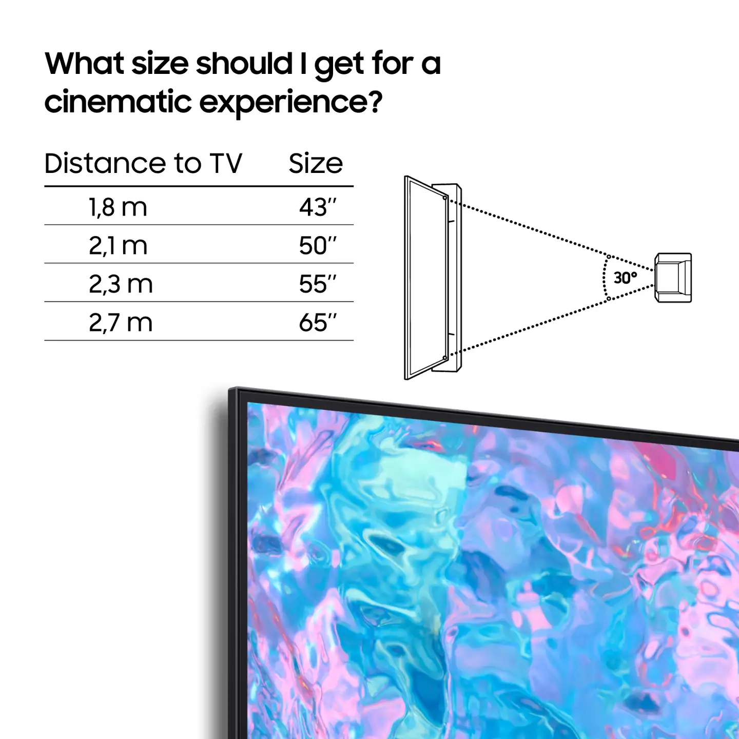 Samsung 55" 4K UHD Smart LED TV TU55CU6905KXXC - 5