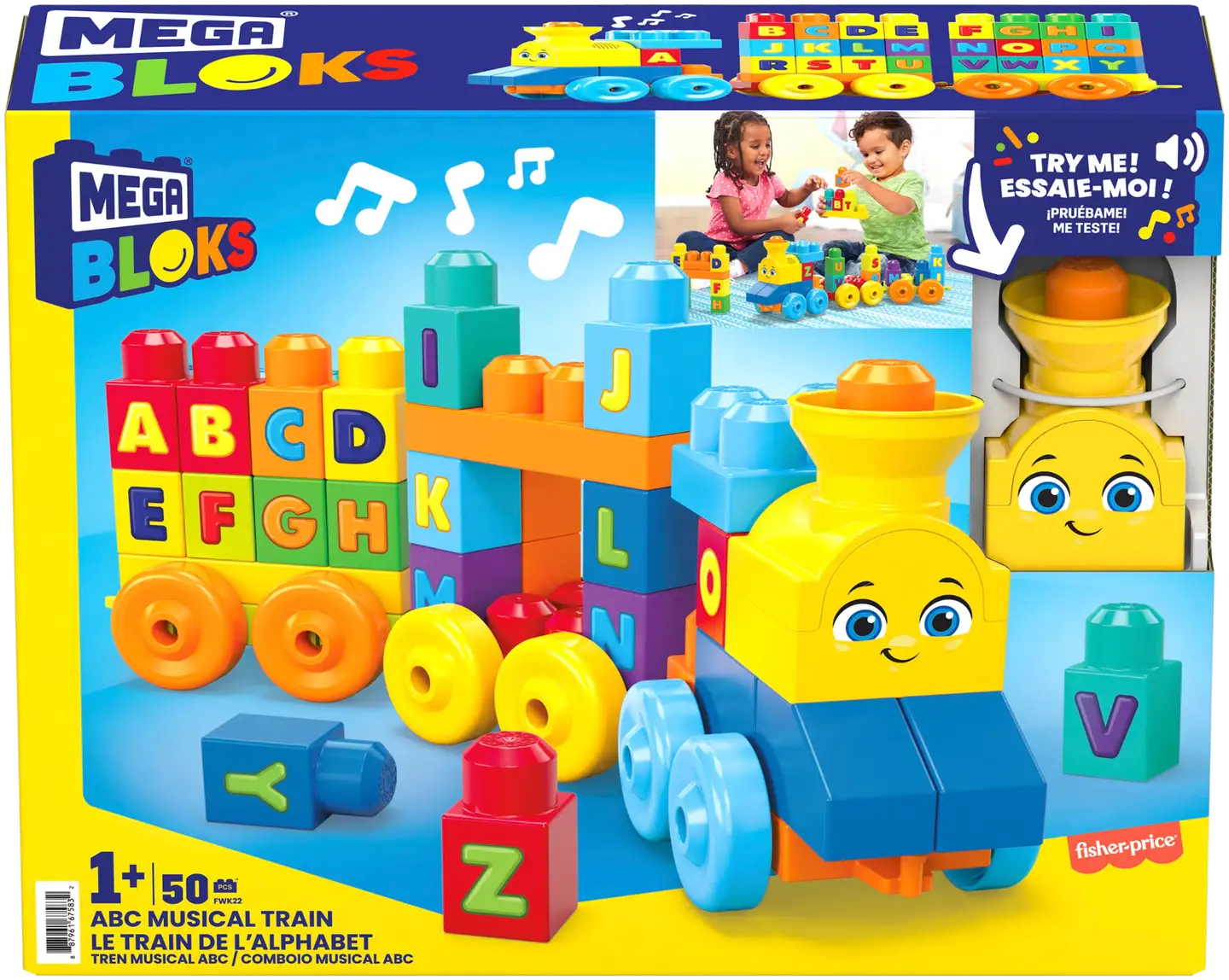 MEGA Bloks ABC Musical Train - 2