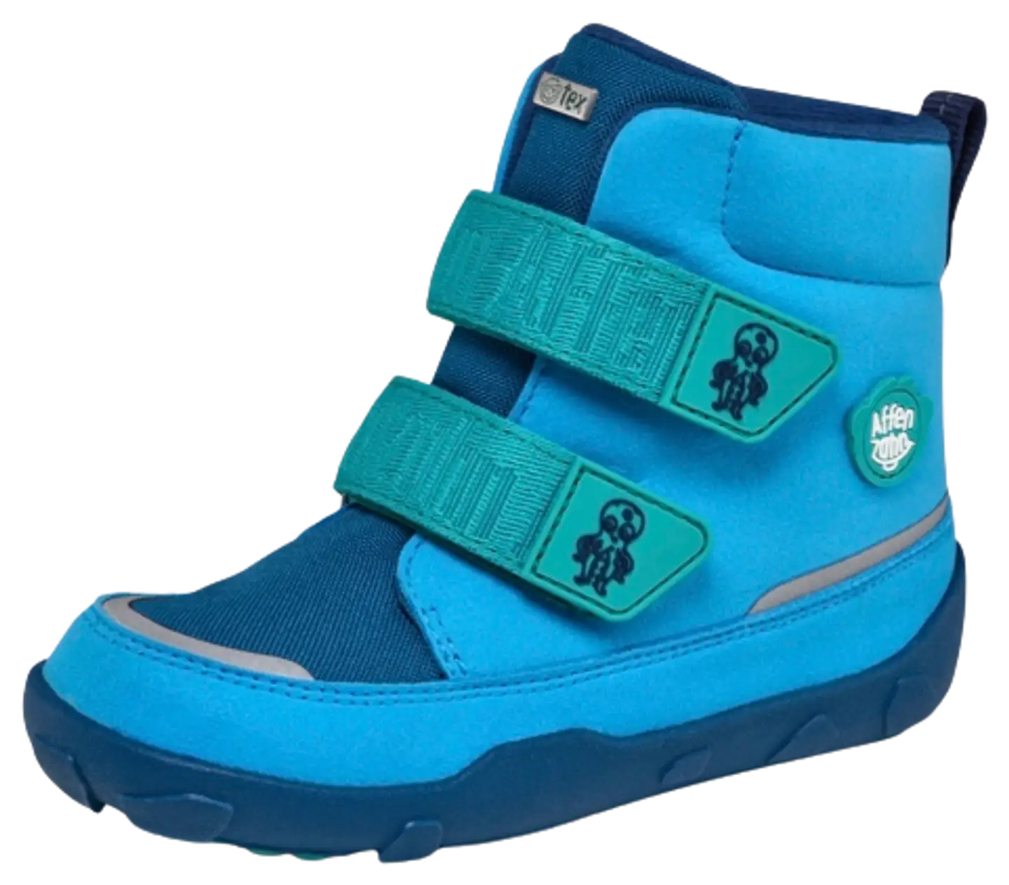 Affenzahn lasten paljasjalkakenkä Mid Boot Vegan Comfy - Octopus - 7