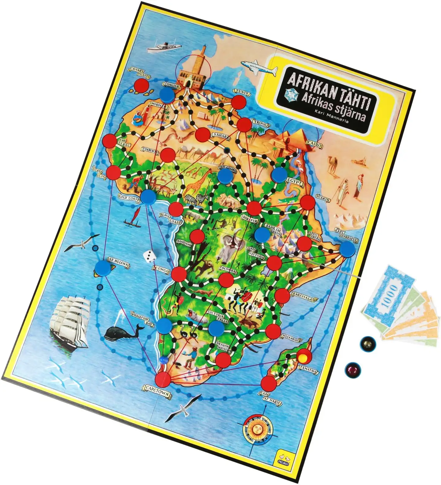 Peliko lastenpeli Afrikan Tähti deluxe - 2