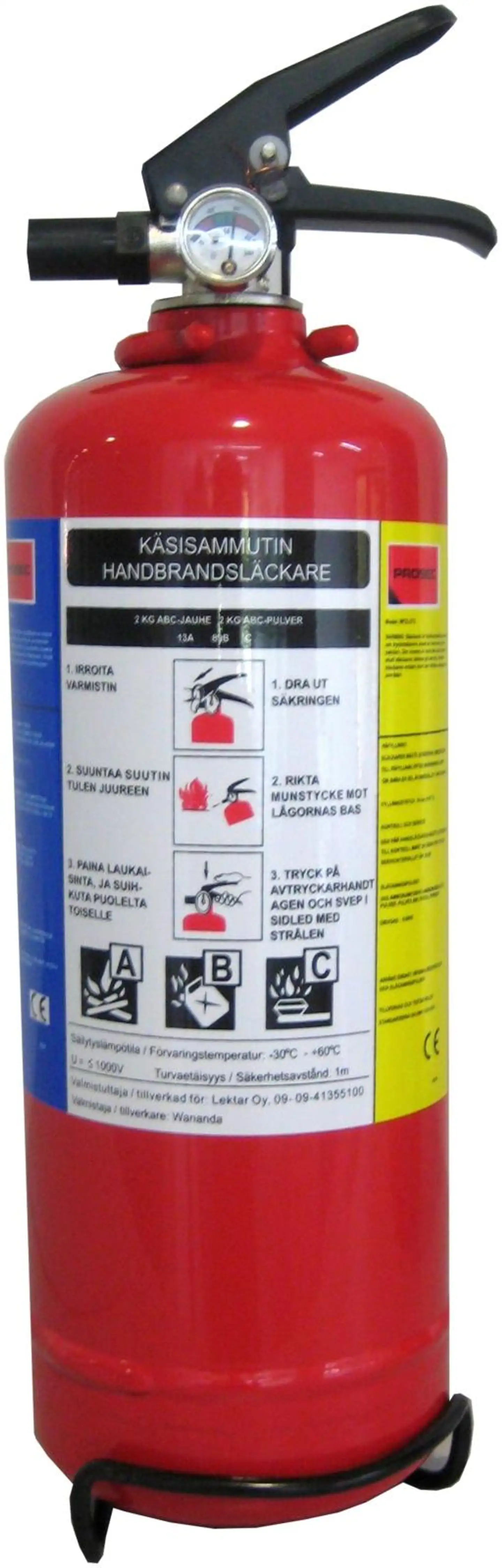 Prosec jauhesammutin 2 kg