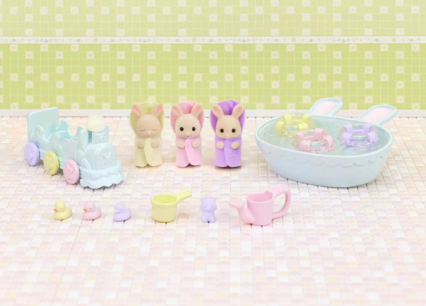 Sylvanian Families Kolmosten kylpysetti - 2