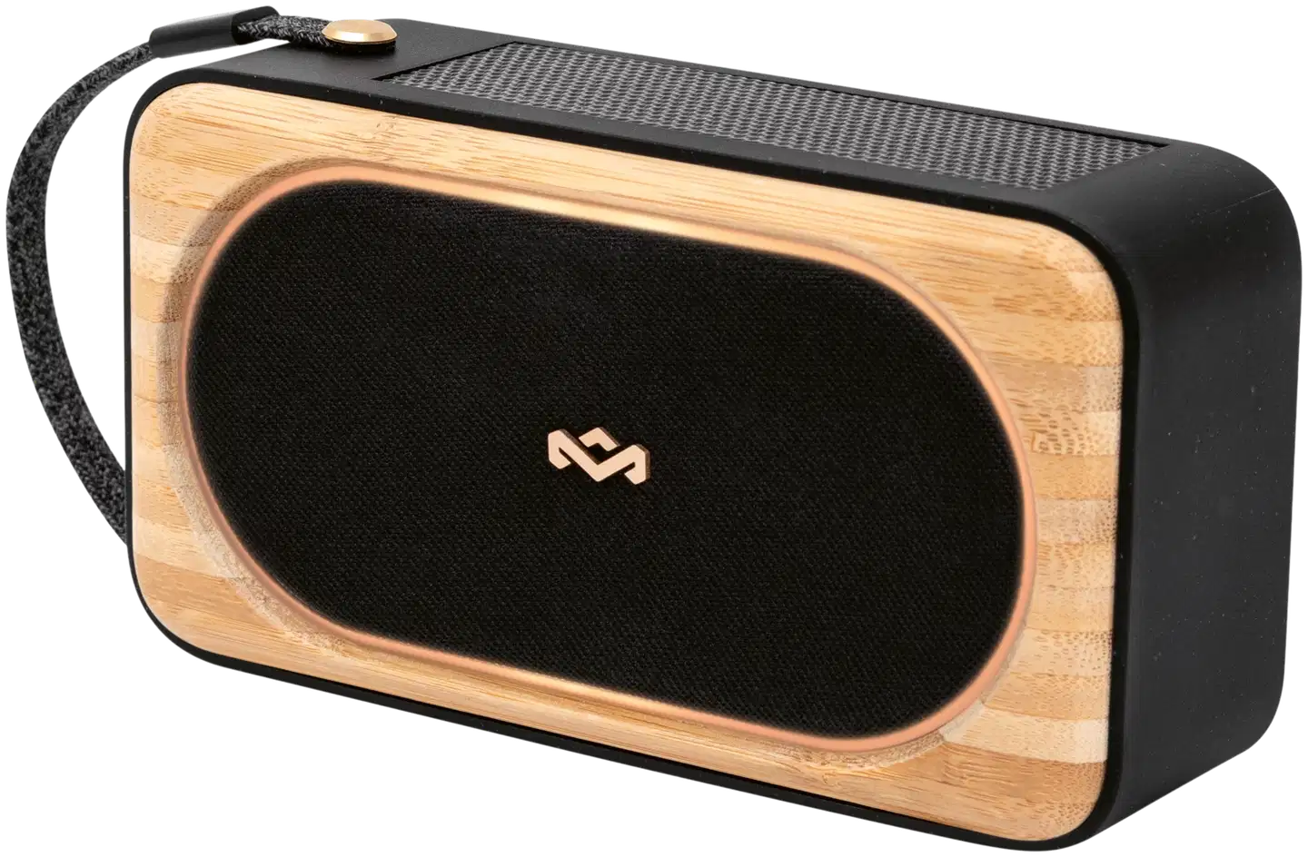 House of Marley Bluetooth kaiutin Roots Solar, musta/puu - 1