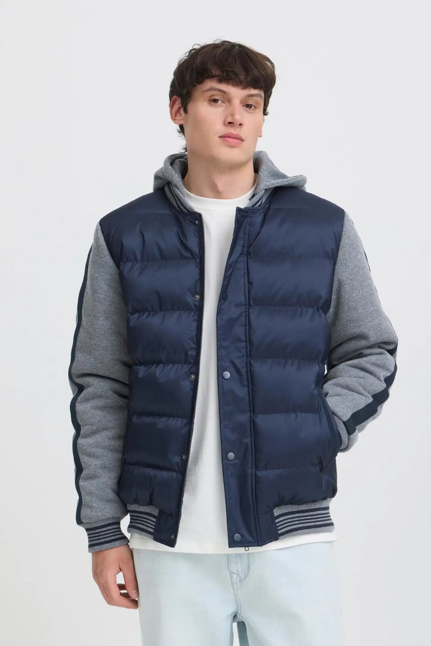 Blend miesten toppatakki jersey hihoilla - Salute - 3