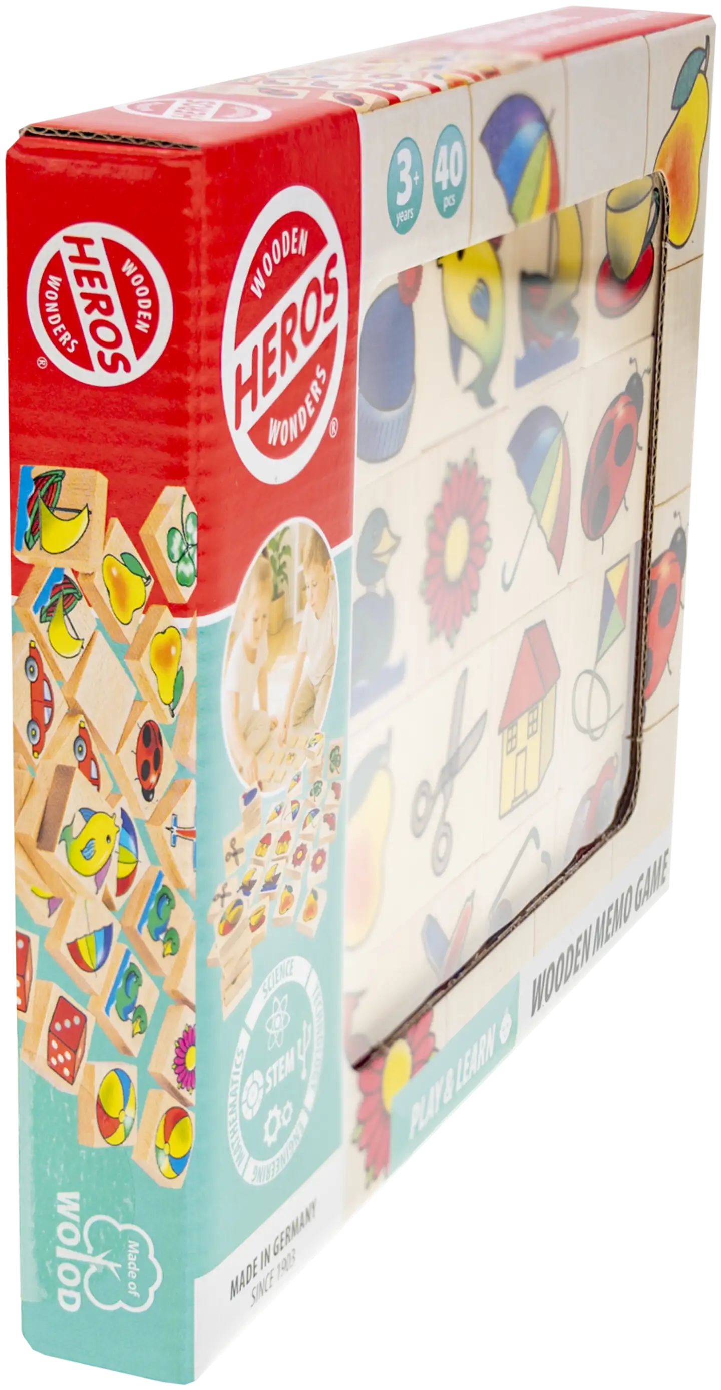 Heros lelu Play and Learn Kuvamuistipeli 40 osaa - 5