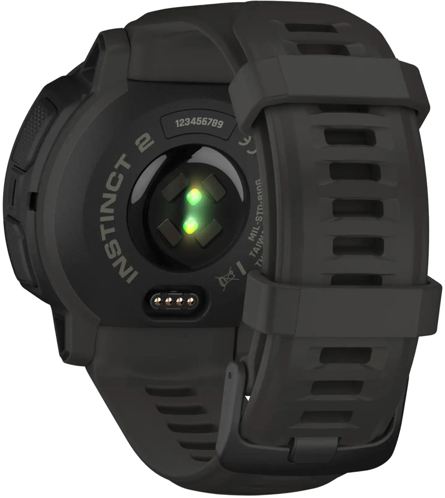 Garmin Instinct 2 multisport GPS kello, tummanharmaa - 8