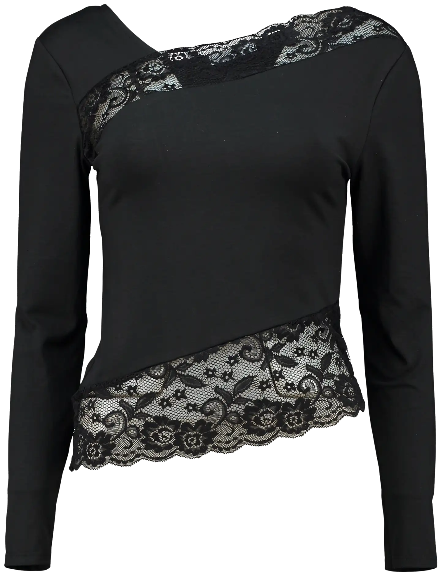 Hailys naisten trikoopusero Si44bylle - BLACK - 1