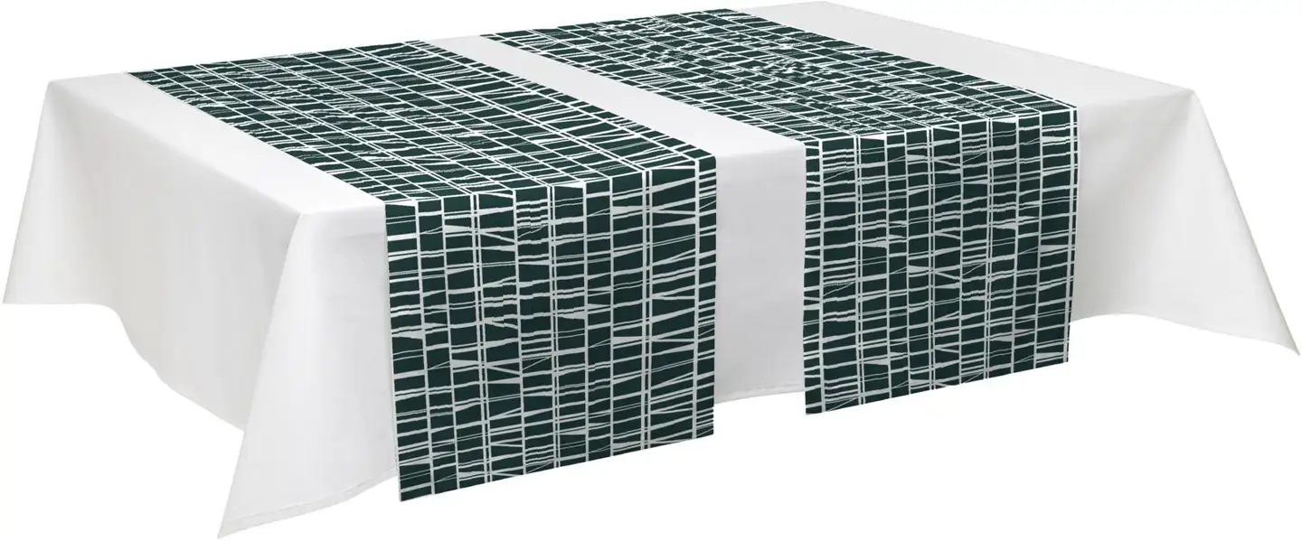 Finlayson kaitaliina Coronna 40x140 t.vihreä - 2