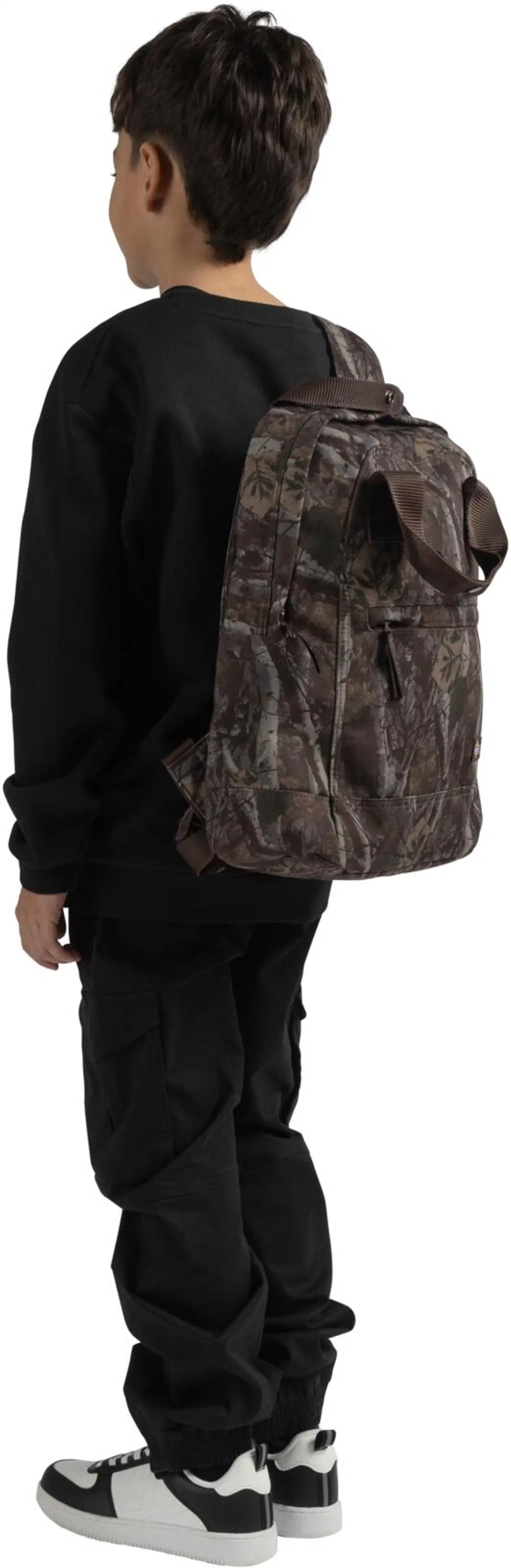 House lasten collegepusero, jossa harjattu sisäpinta 23PH292608 - Black - 11