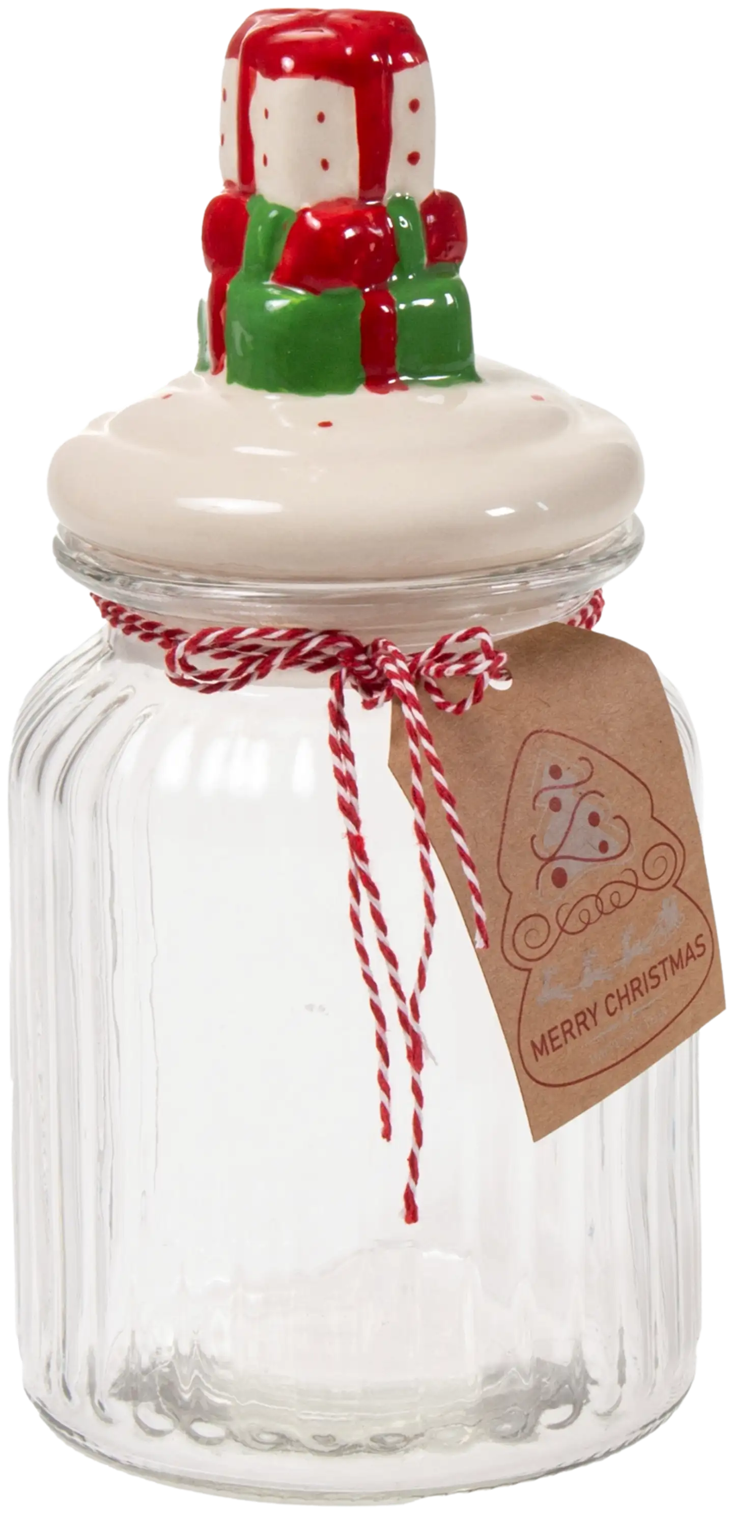 AmandaB lasipurkki Lahjapaketit 23 cm