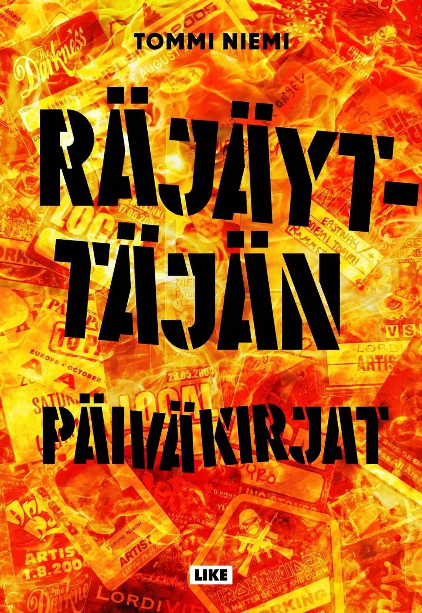 Niemi, Räjäyttäjän päiväkirjat