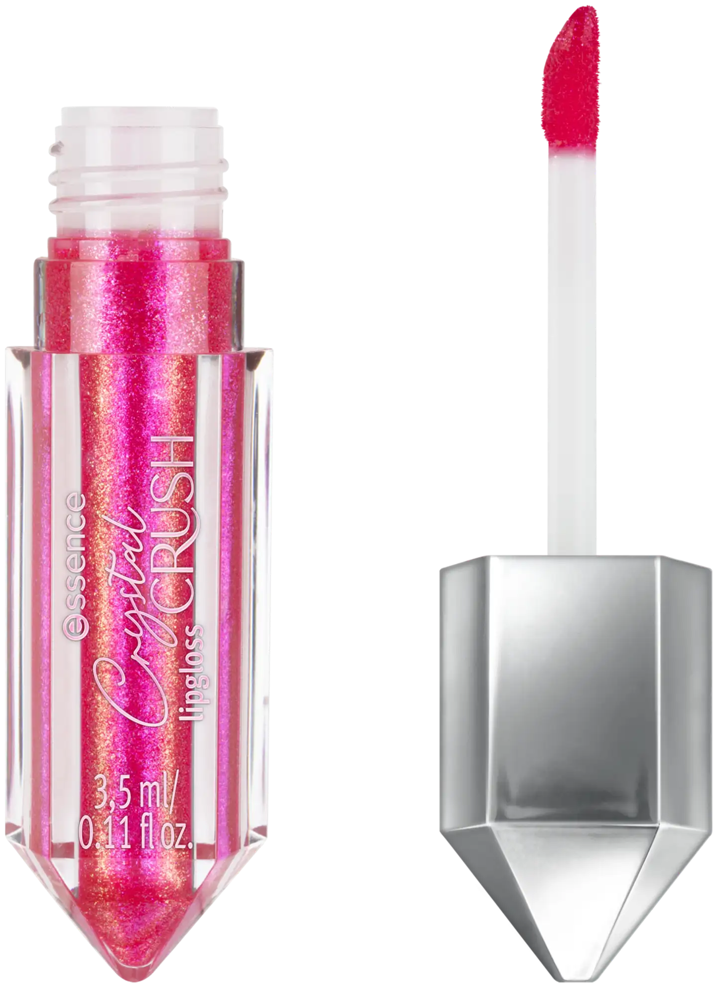 essence CRYSTAL CRUSH lipgloss 01 Ruby Romance 3.5 ml - 2