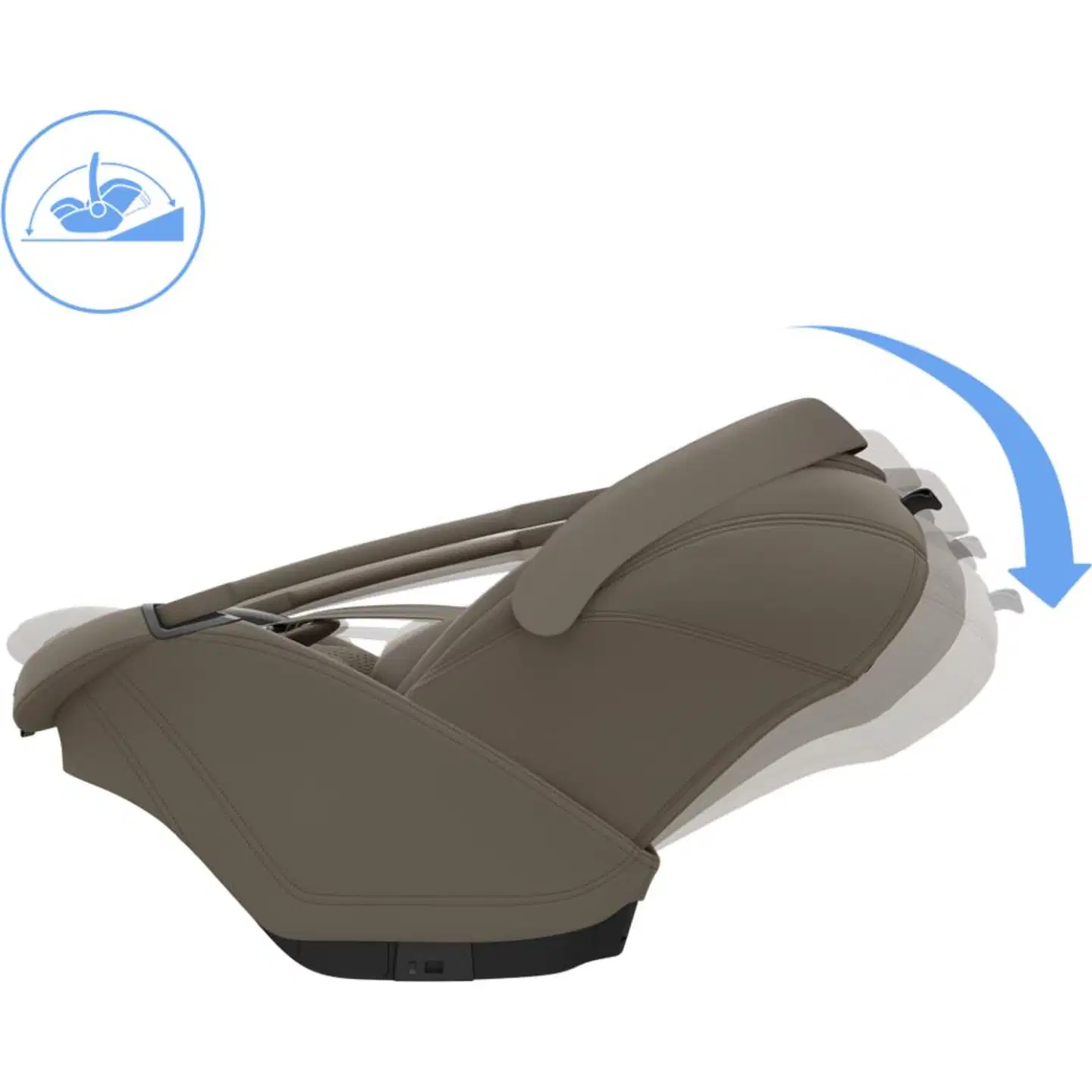 Maxi-Cosi turvakaukalo Coral Slide Pro ruskea - 9