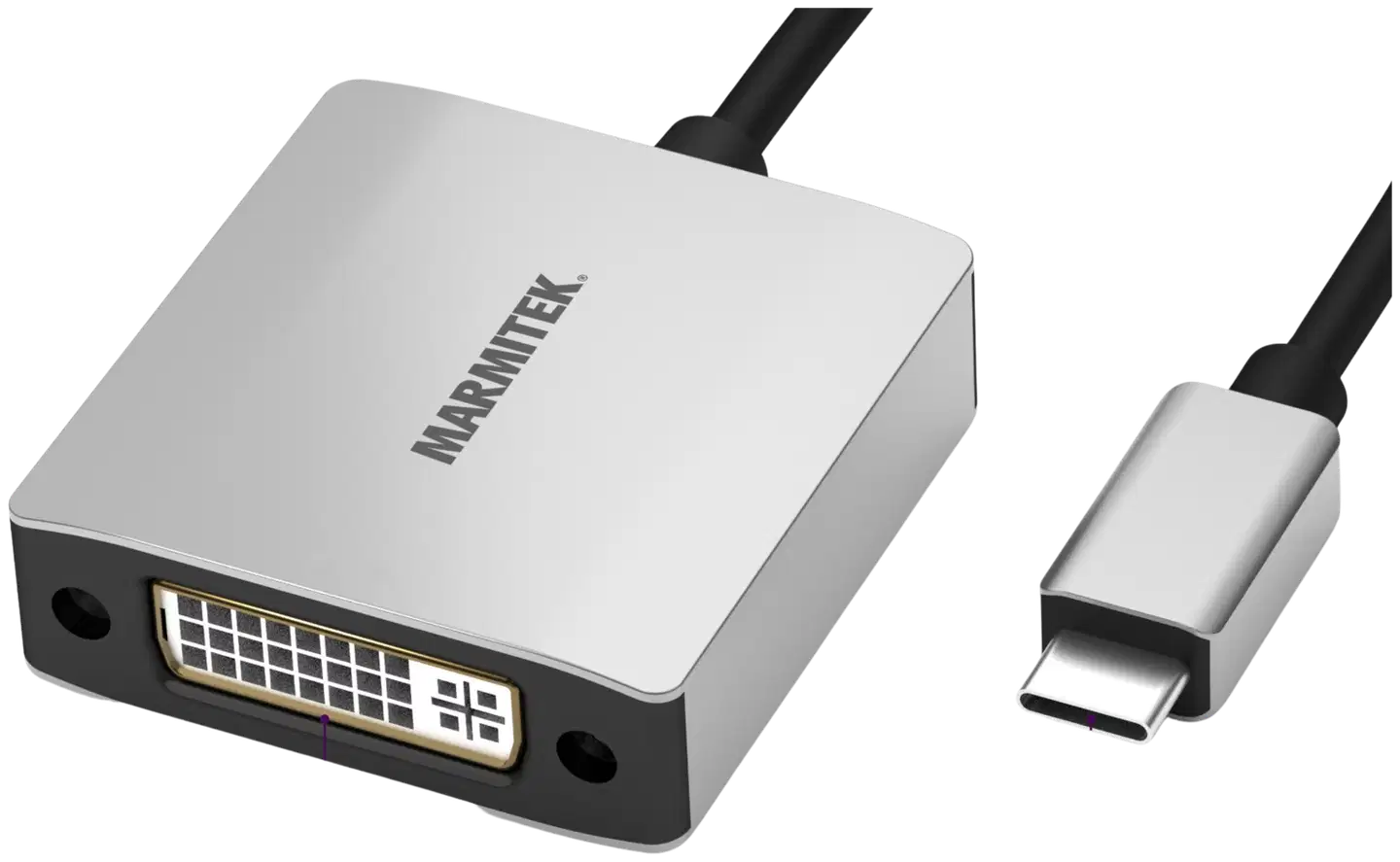 Marmitek USB-C - DVI -adapteri Connect USB-C - DVI - 2