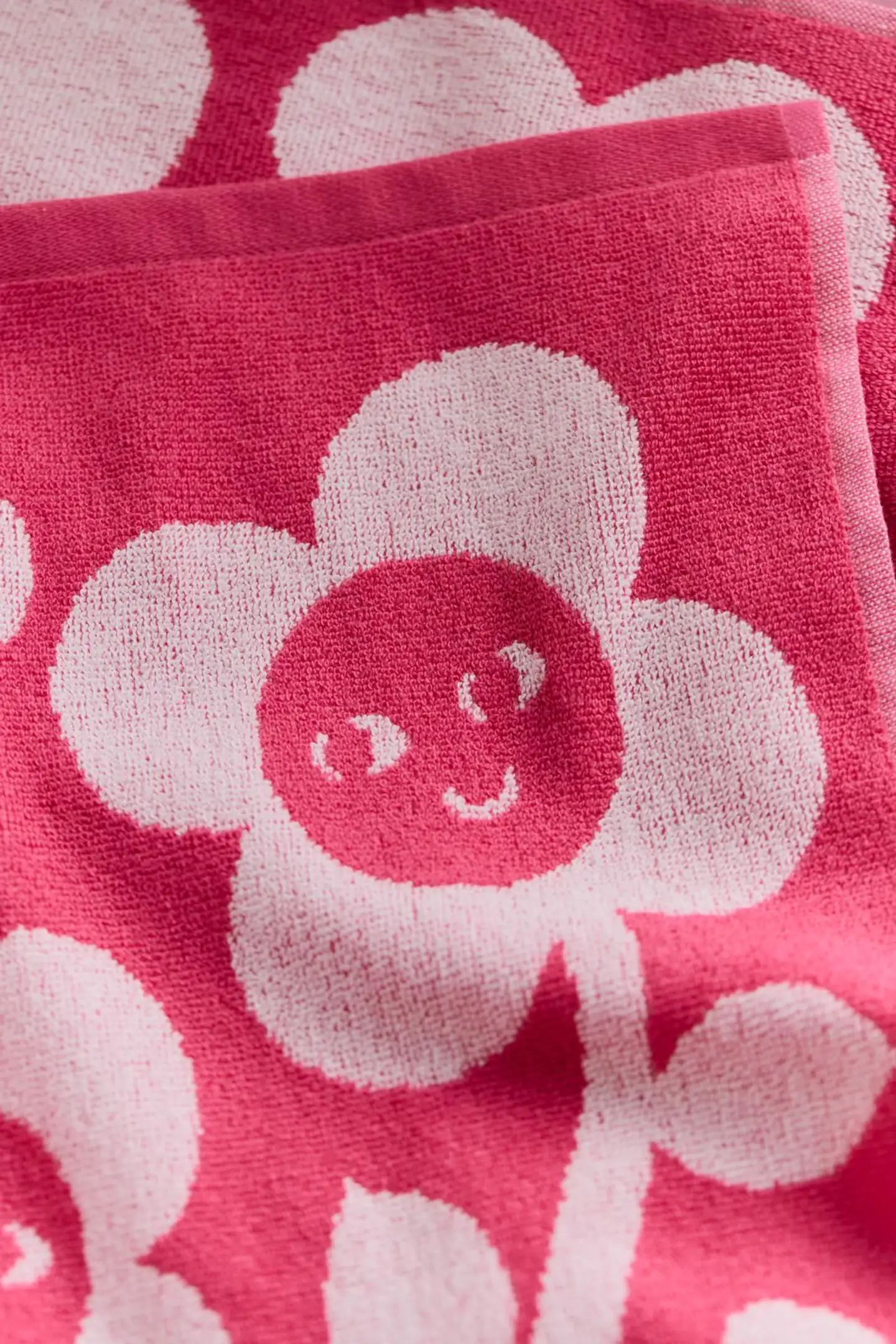 Finlayson käsipyyhe Kukka 50x70 pinkki - 5