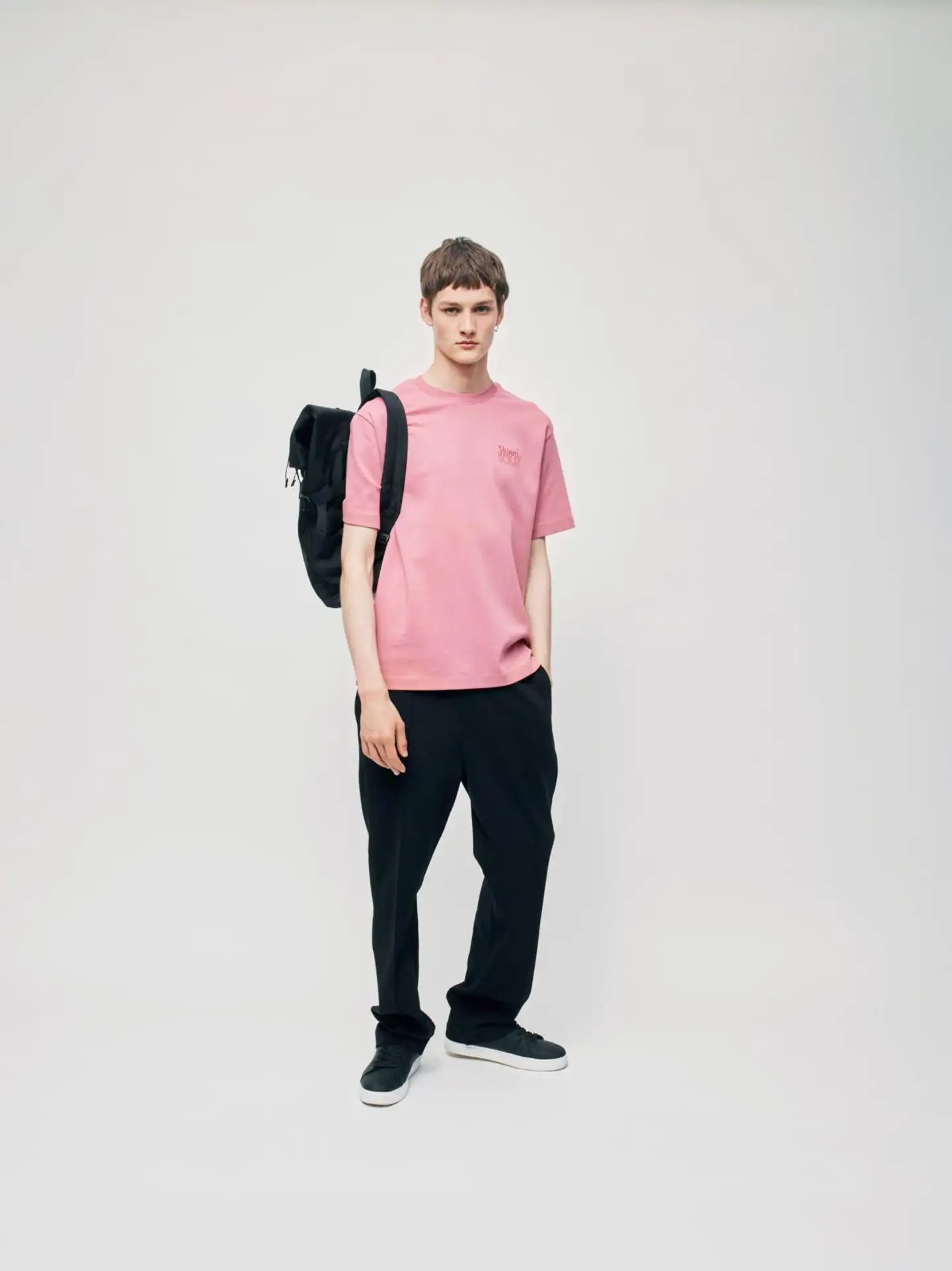 WKLY. miesten t-paita Sweet&Sour - Mauve Pink - 3