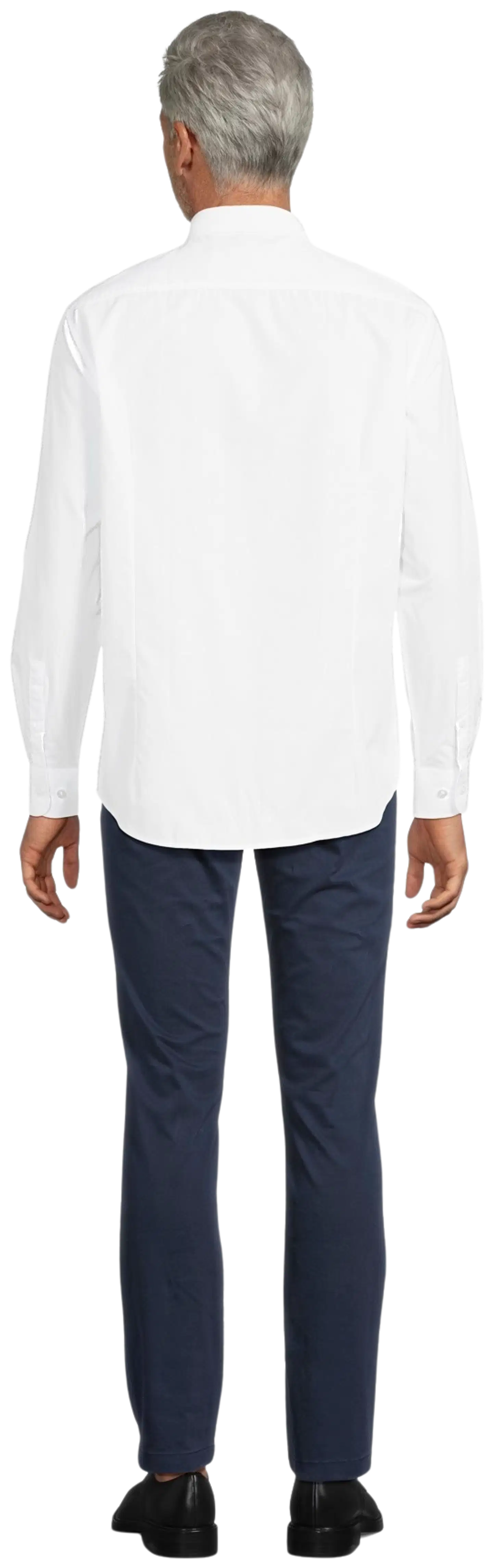 London Fog miesten kauluspaita 1940LF12 - White - 3
