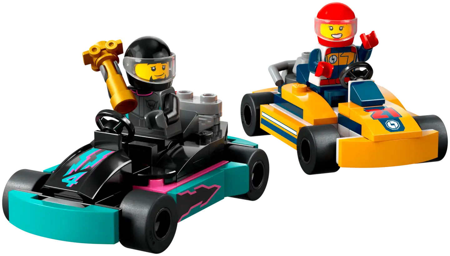 LEGO City Great Vehicles 60400 Go-Kart-autot ja kilpakuljettajat - 4