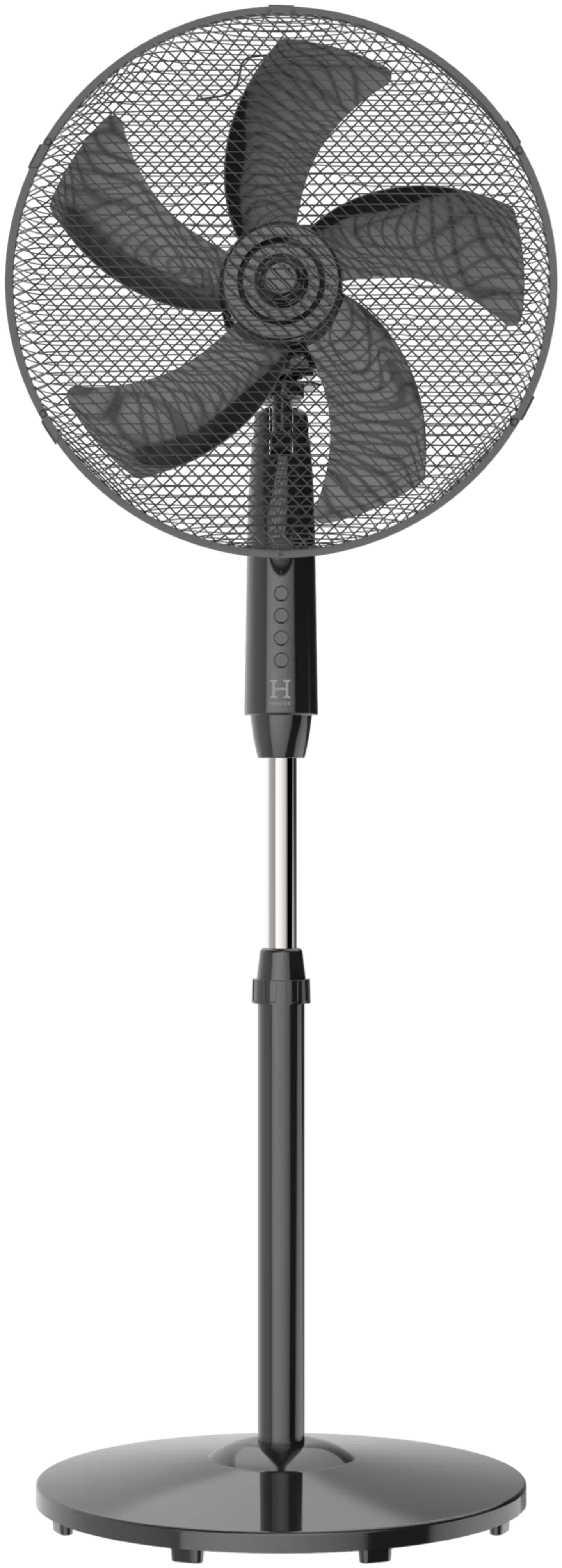 House lattiatuuletin SF3625 musta