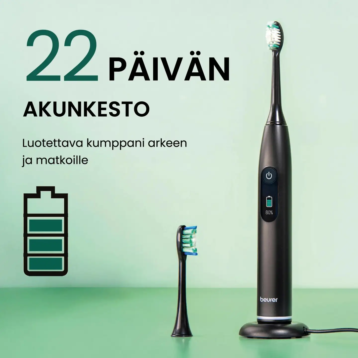 Beurer sähköhammasharja SC50 Sonic midnight ink - 7