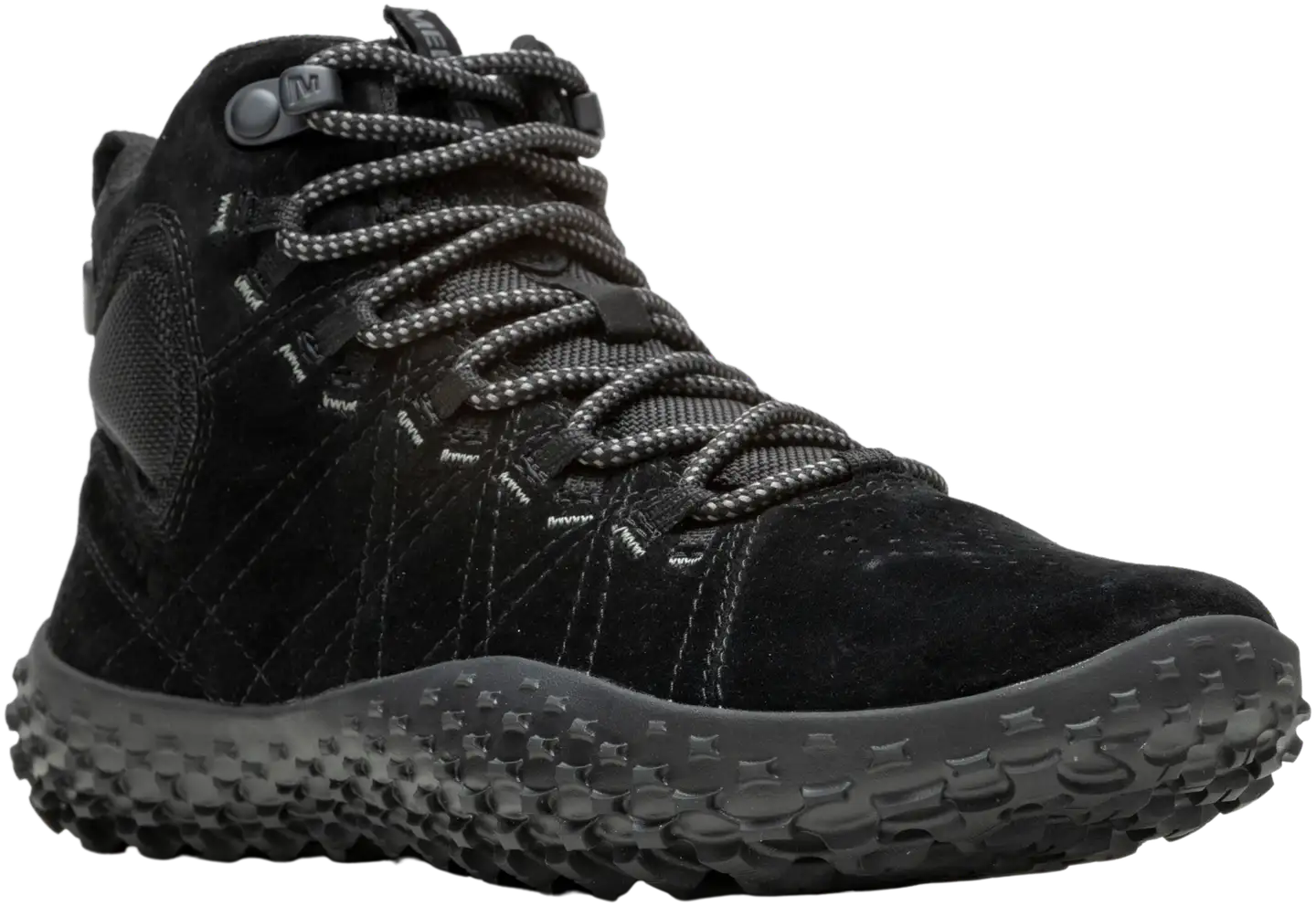 Merrell naisten paljasjalkajalkine Wrapt Mid WP - Black/black - 1