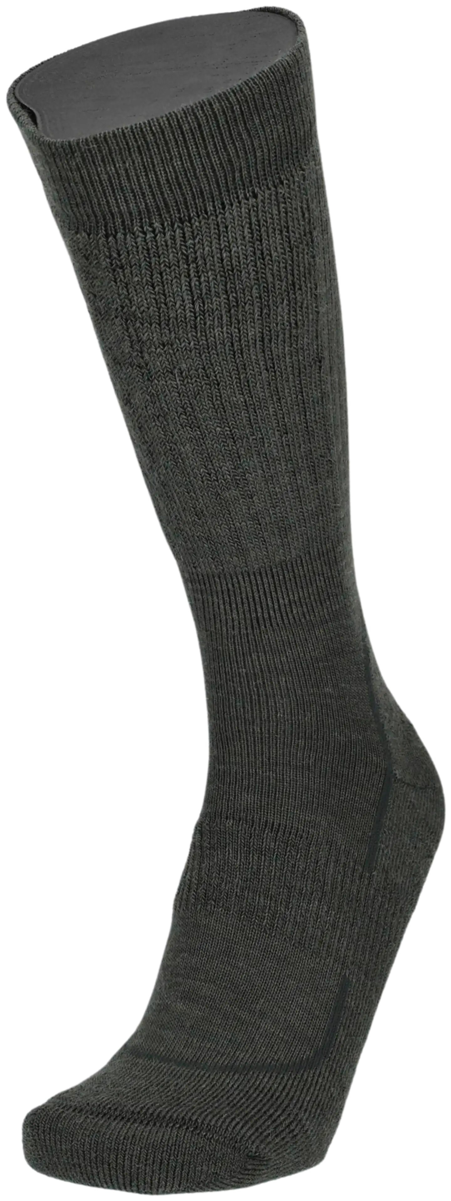 Luode12 unisex merinovillaiset metsästyssukat 79710 - metsänvihreä - 5