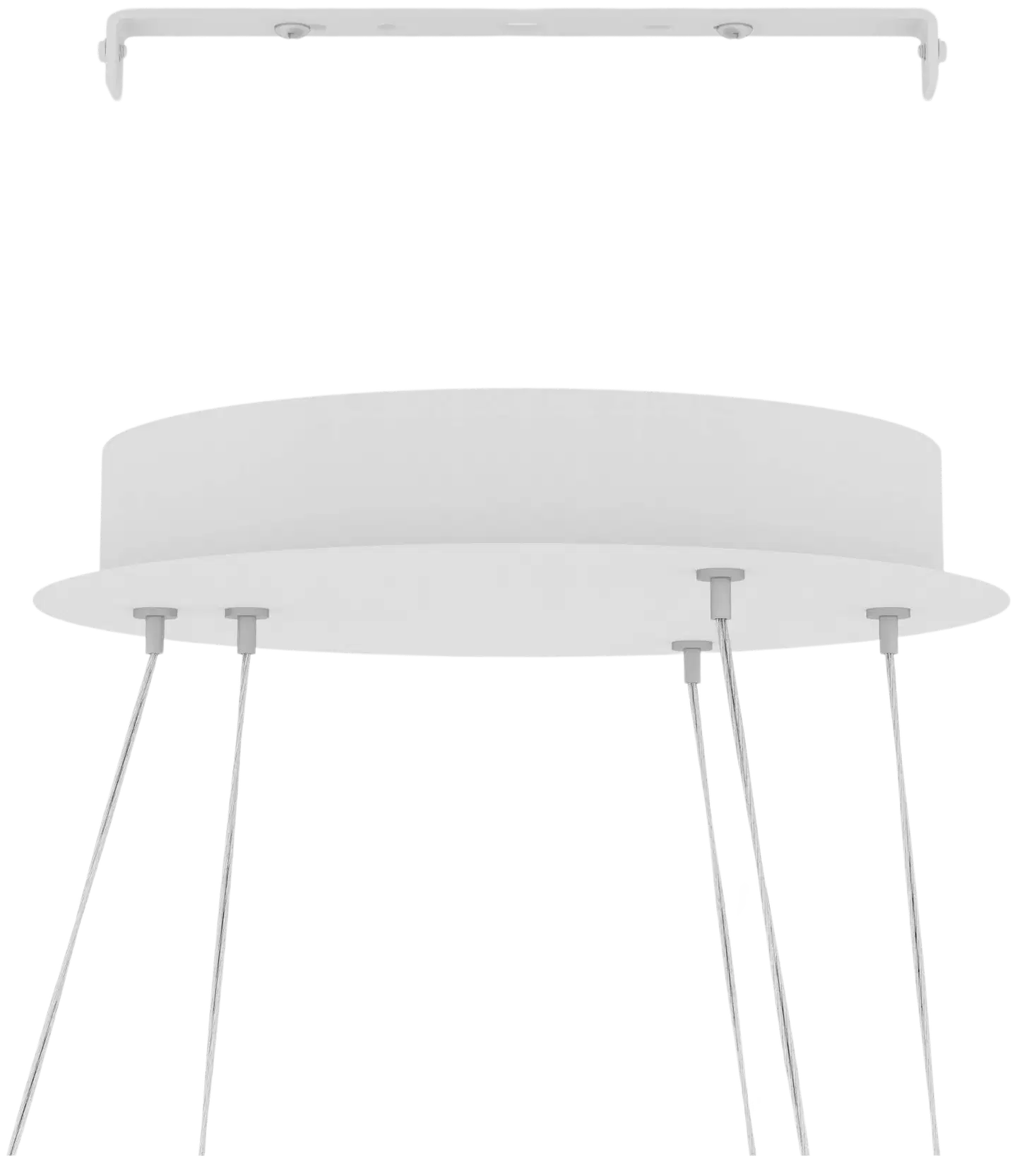 EGLO Riippuvalaisin connect.z Lobinero-z led 43,2W Ø58cm valkoinen - 4