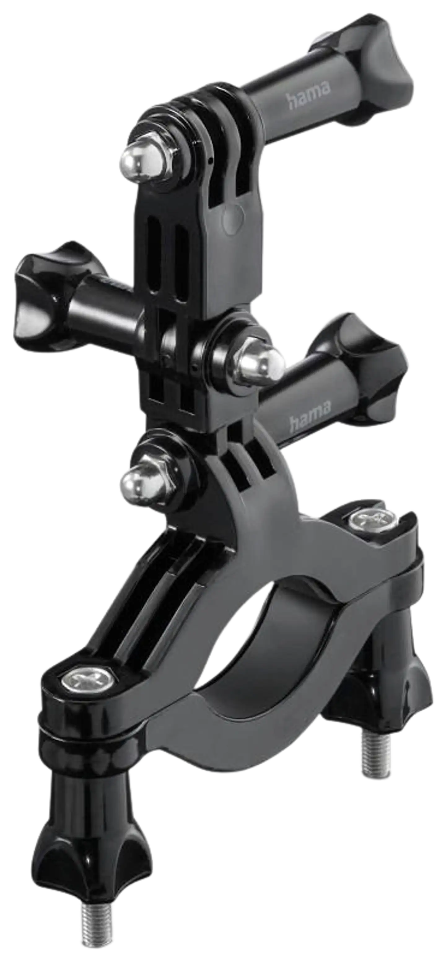 Hama tankokiinnike Large GoPro-kannalla tankoihin halkaisijaltaan 2,5 - 6,2 cm - 1