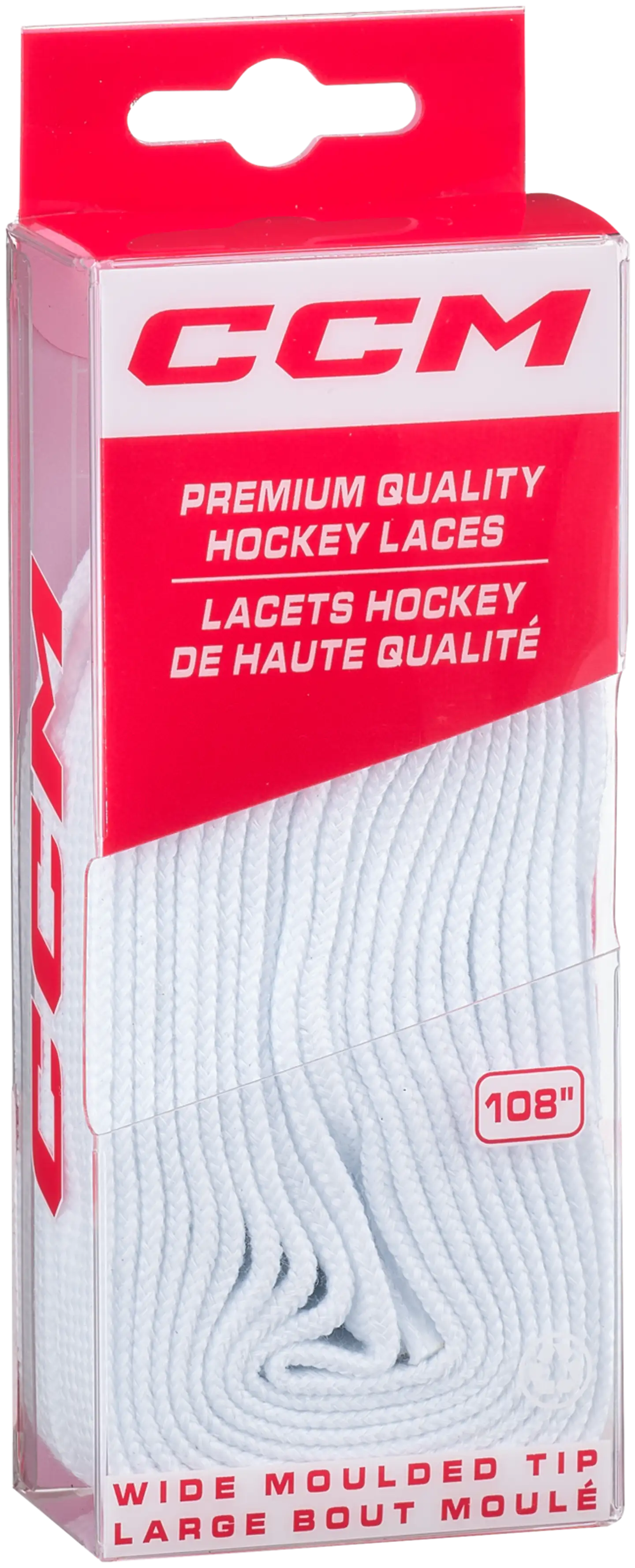 CCM Nauhat valkoinen 120" - VALKOINEN