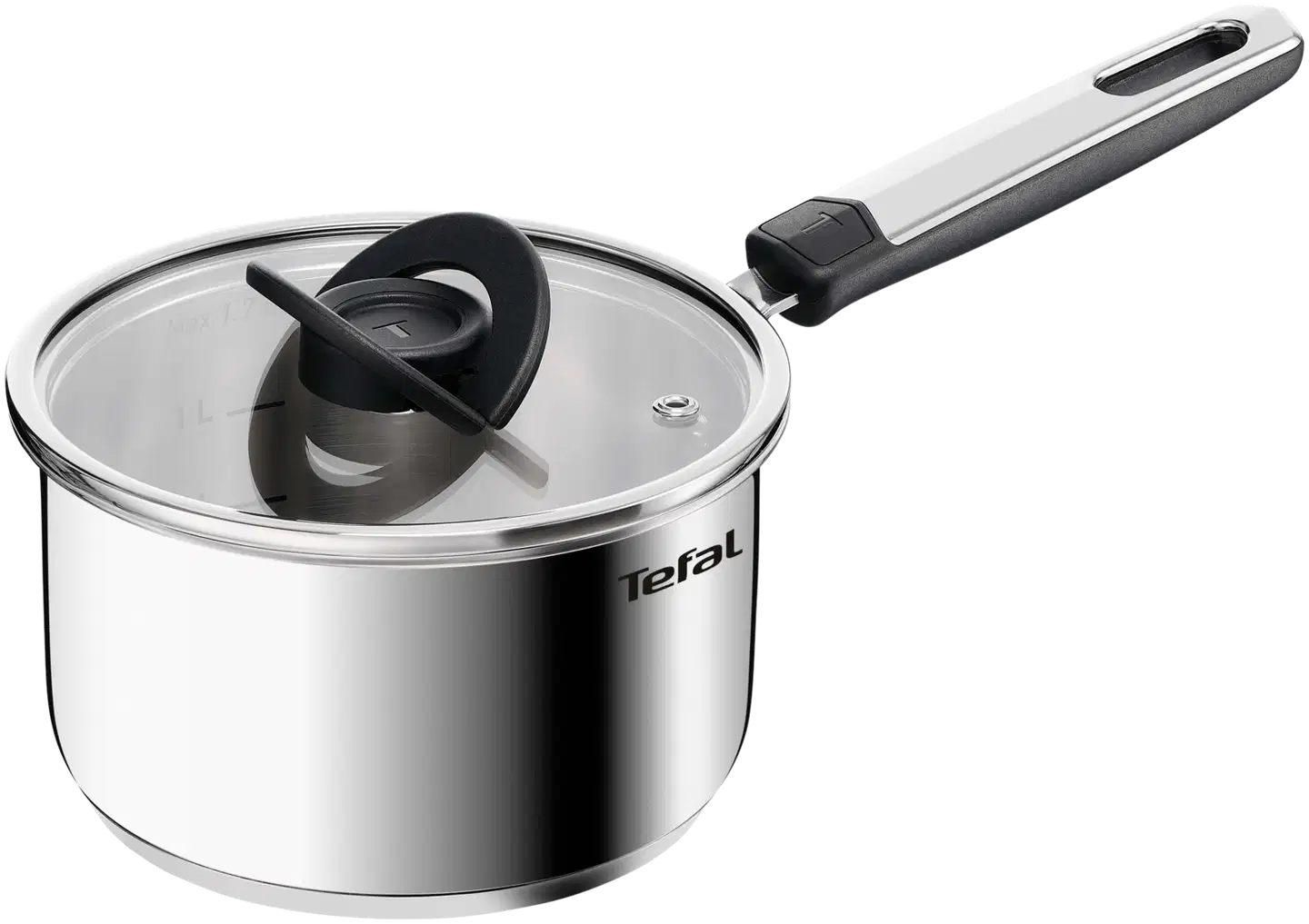 Tefal Emotion Plus pinnoittamaton teräskasari 16 cm + kansi E3282245 - 1
