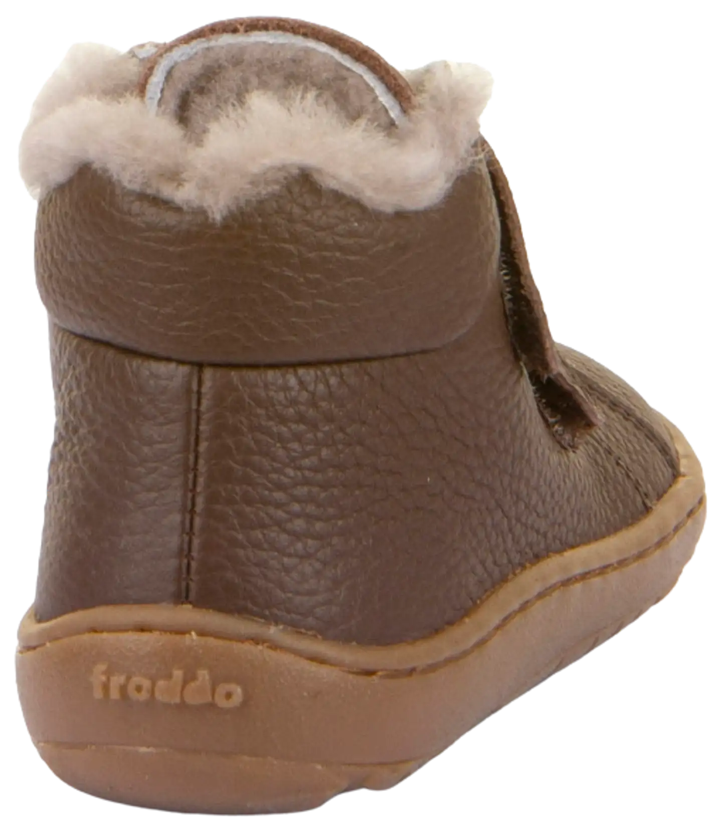 Froddo lasten talvipaljasjalkakenkä Winter Furry - Brown - 5