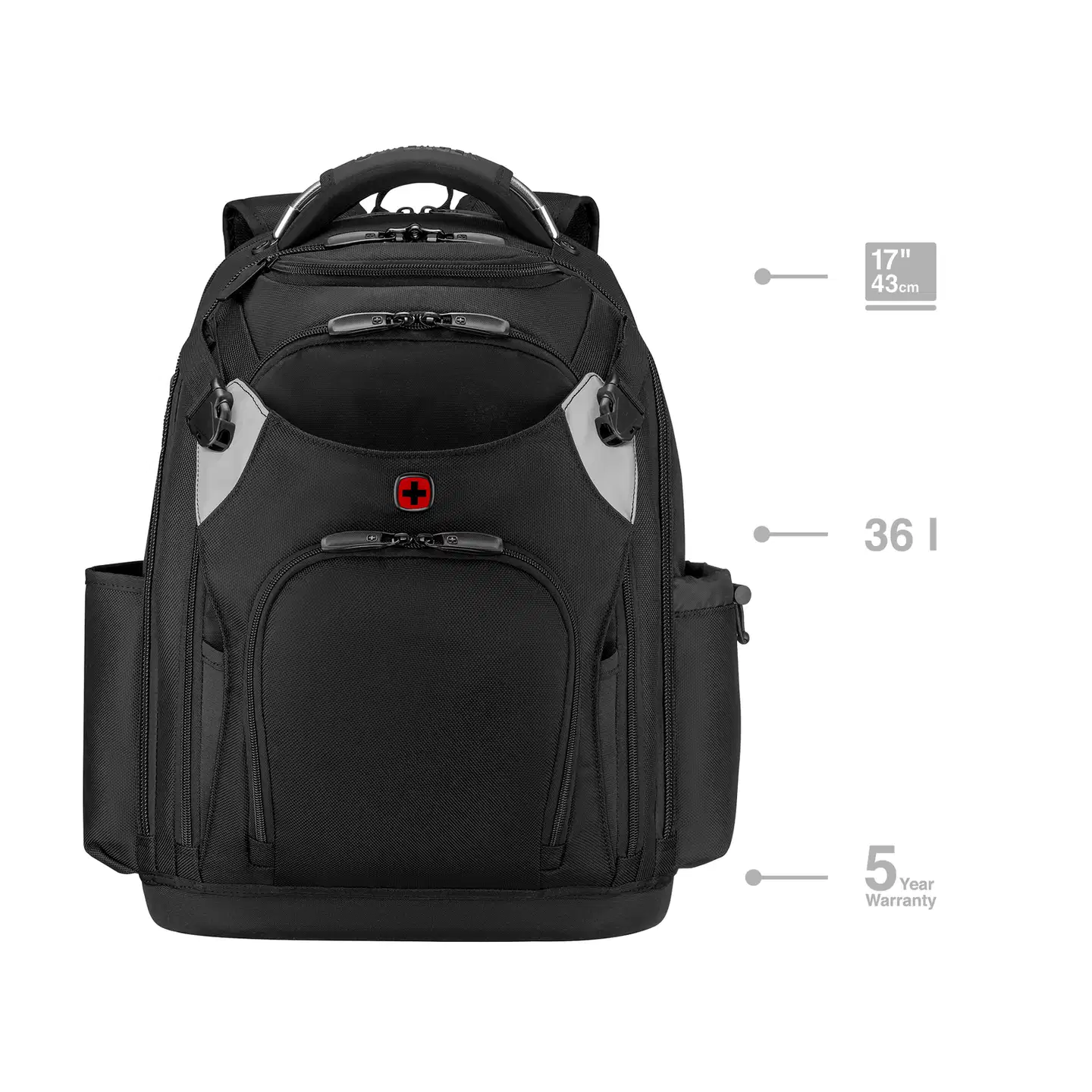 Wenger PROFESSIONAL työkalureppu 17" tietokoneelle - 12