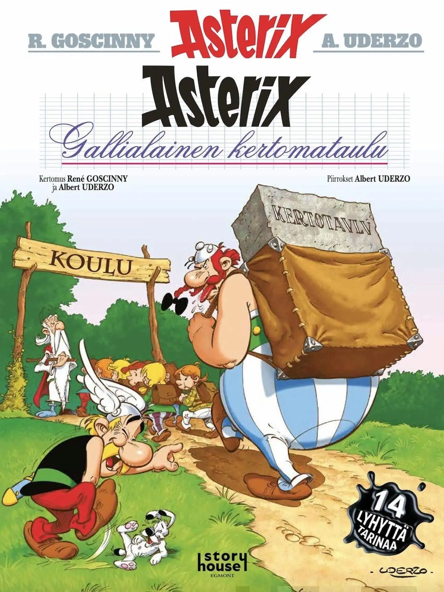 Goscinny, Asterix 32: Gallialainen kertomataulu