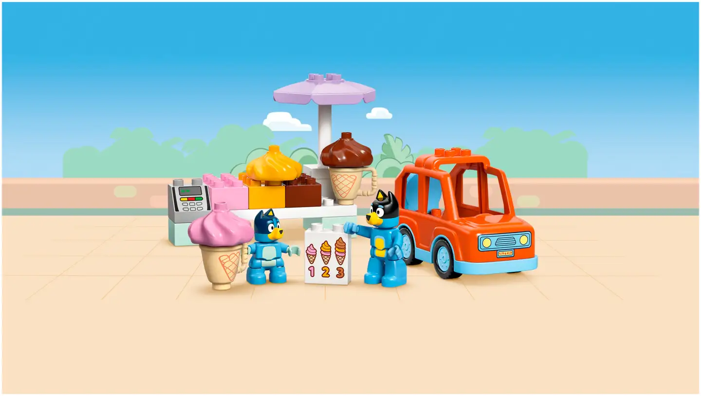 LEGO DUPLO Bluey 10458 Jäätelöretki Blueyn kanssa - 5