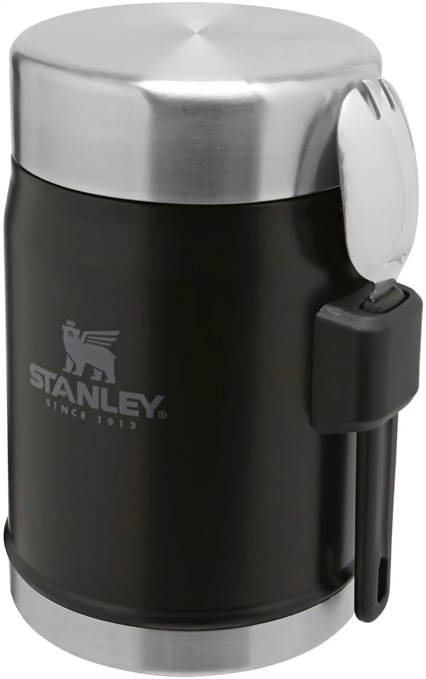 Stanley classic ruokatermos + spork 0,4l - Black matte