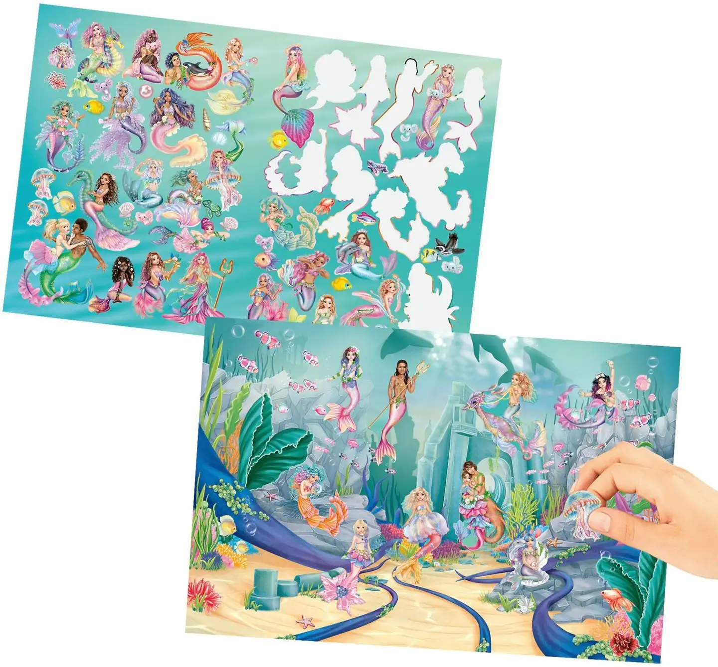 TOPModel Metallic Stickerworld MERMAID - 2