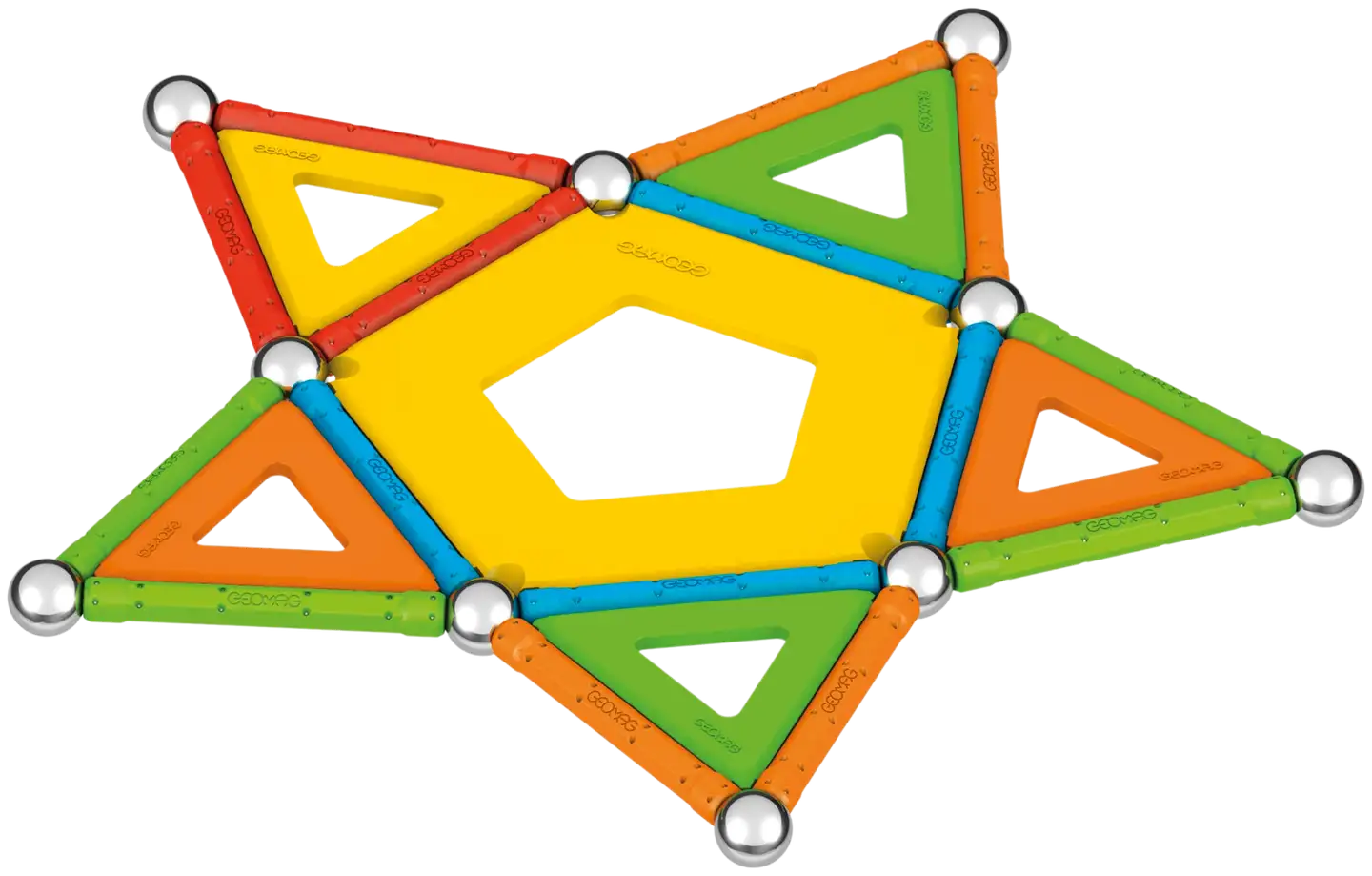 Geomag supervärikäs magneettinen rakennussarja 52 osaa - 2