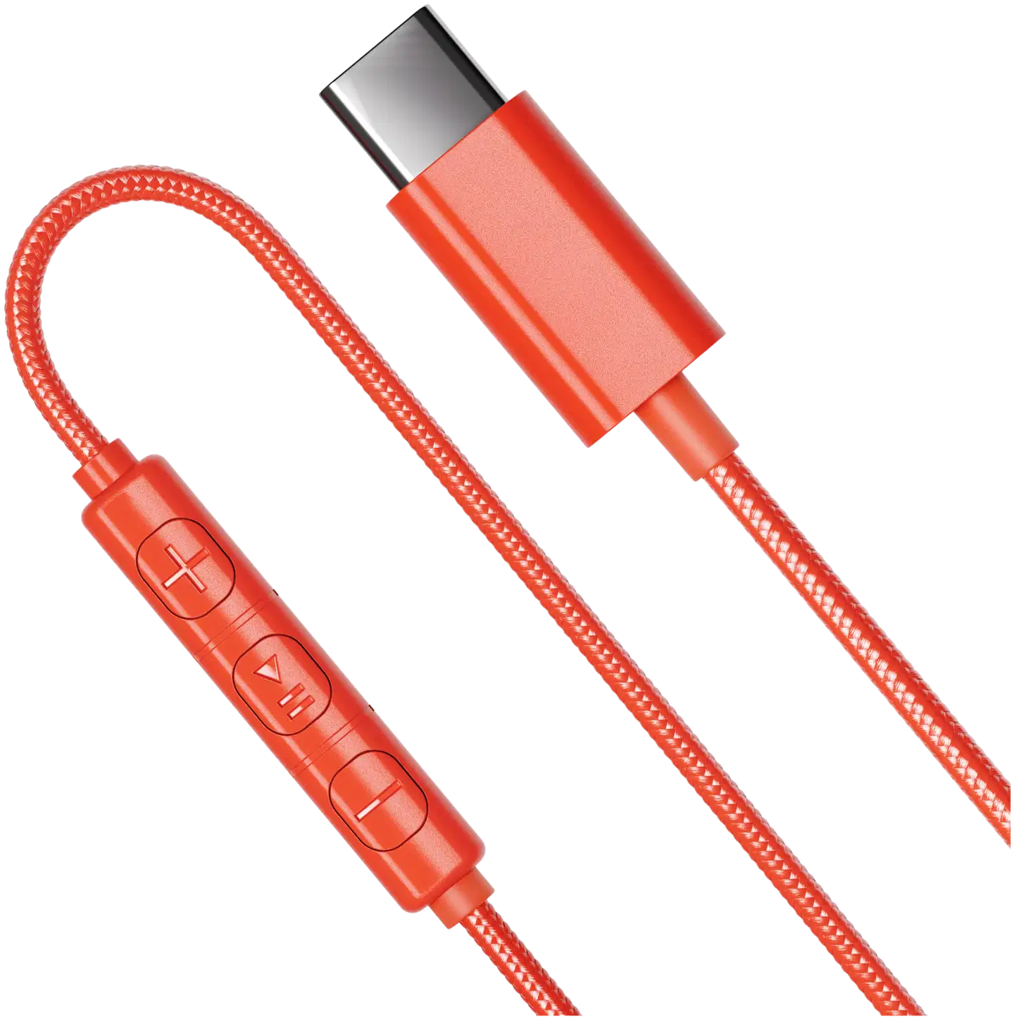 Urbanista langalliset nappikuulokkeet USB-C liitännällä San Francisco 2 oranssi - 3