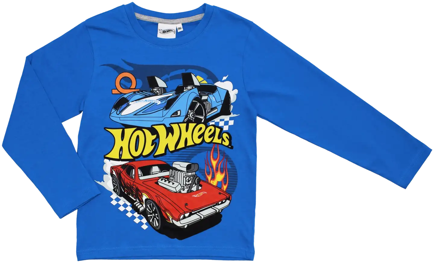 Hot Wheels lasten trikoopaita - SININEN