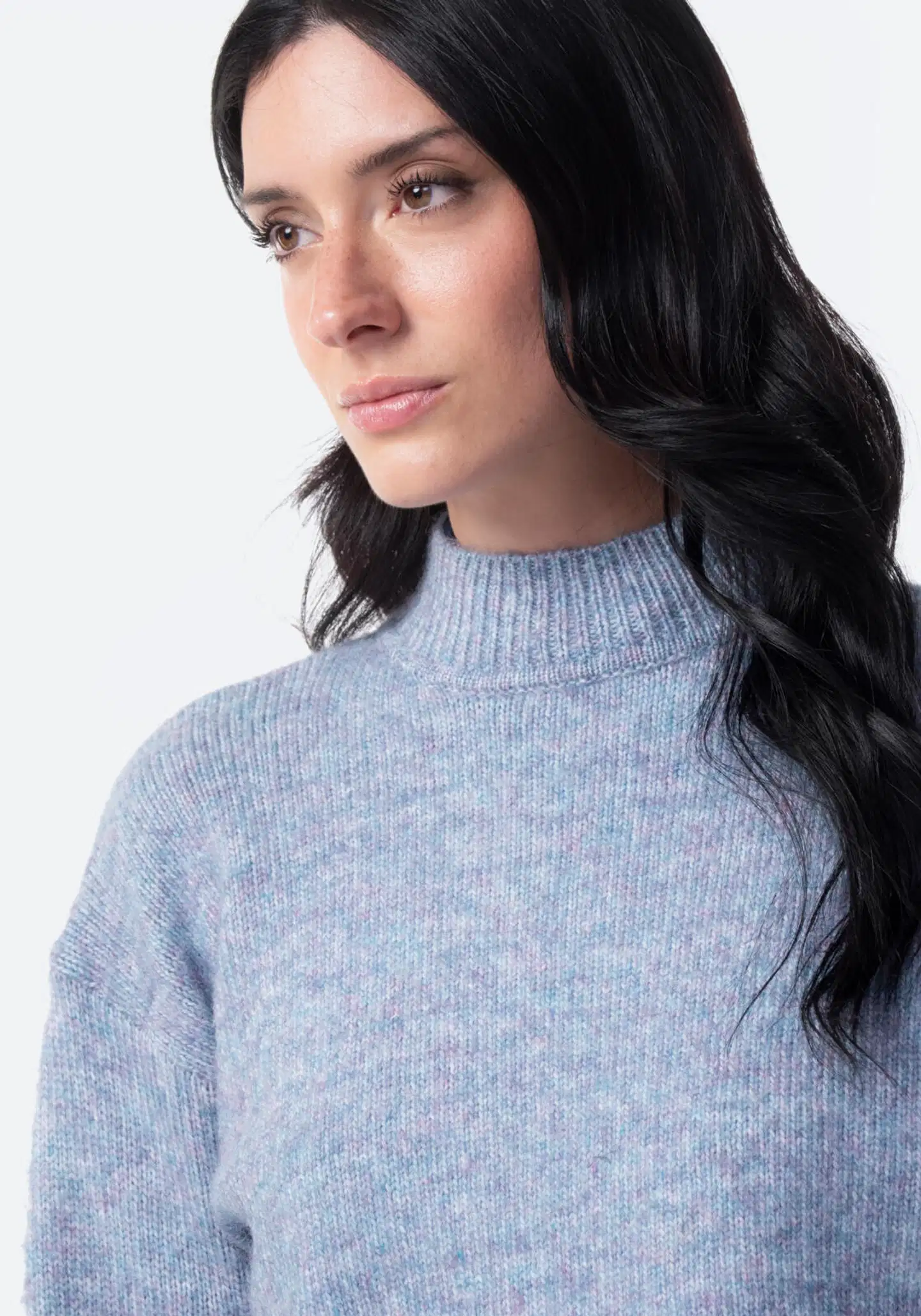 TEX naisten neulepusero I291429 - BLUE - 5