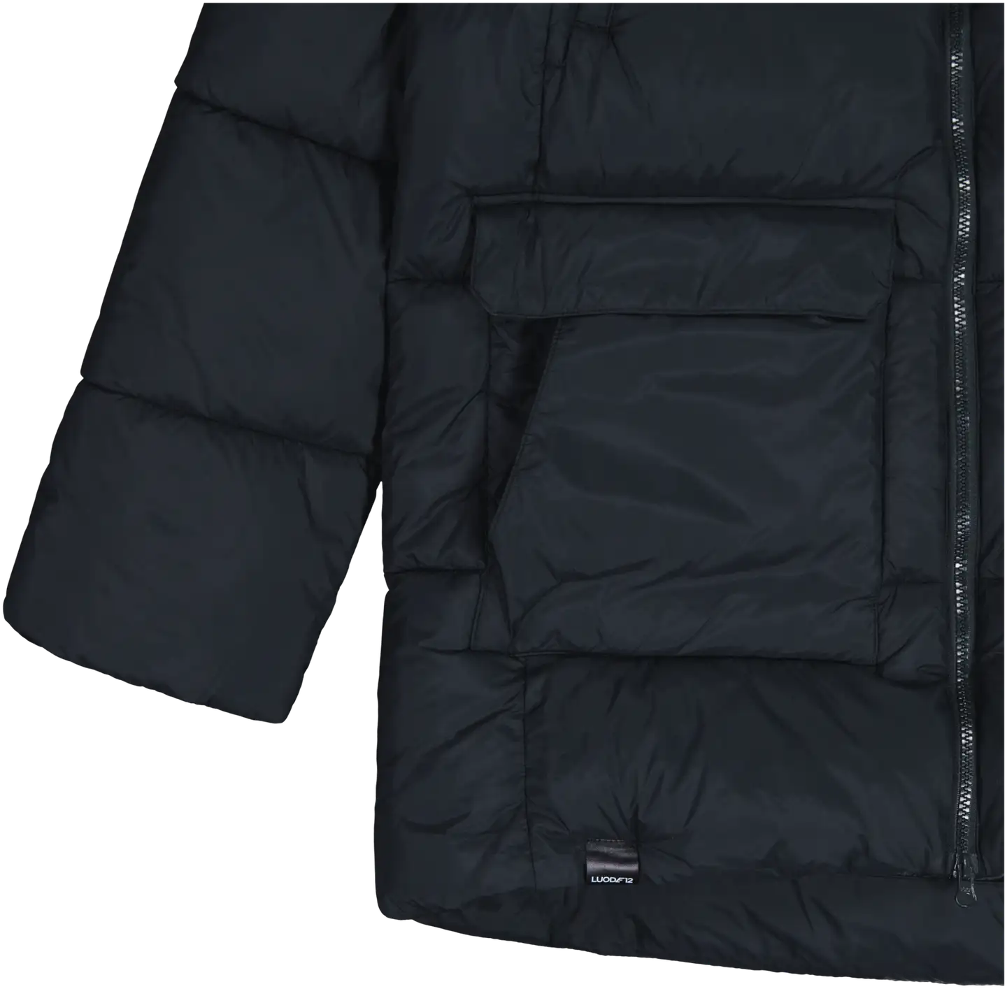 Luode12 miesten talviparkatakki 204L382587 - BLACK - 3