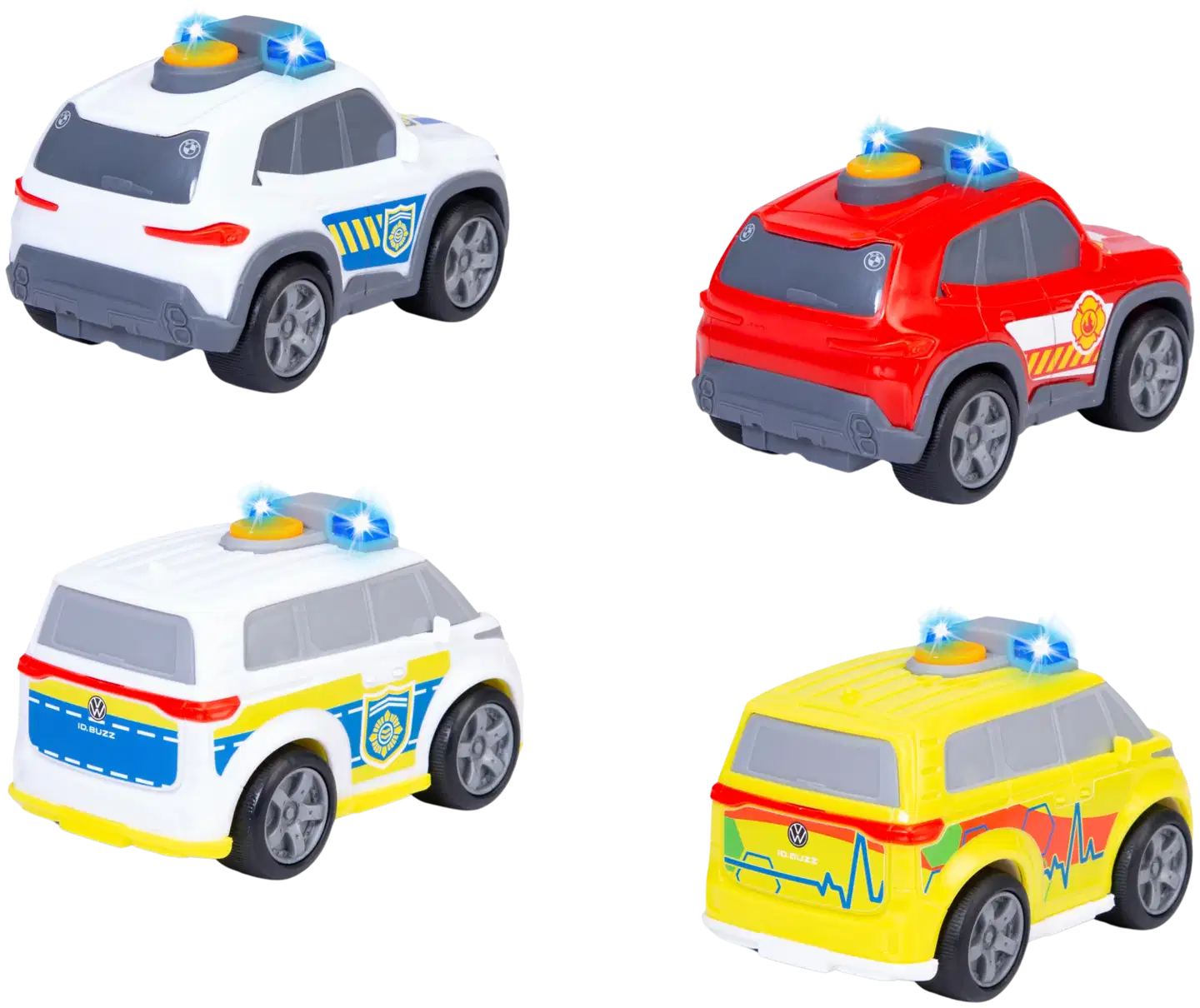 Dickie Toys ABC hälytysajoneuvot 12 cm valo- ja äänitehostein lajitelma - 3