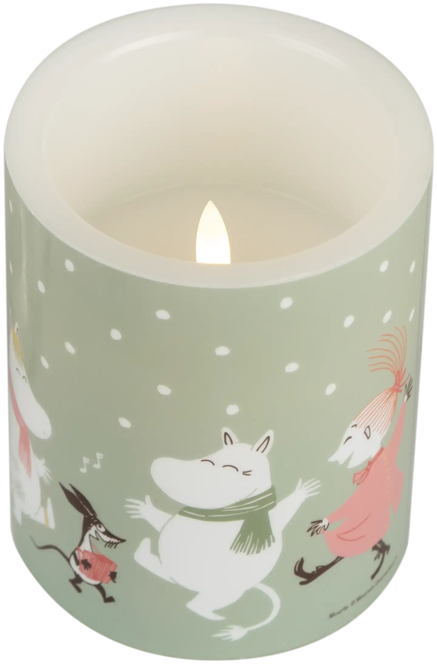 Muurla LED-kynttilä Muumi Juhlahumua 12,5 cm - 4