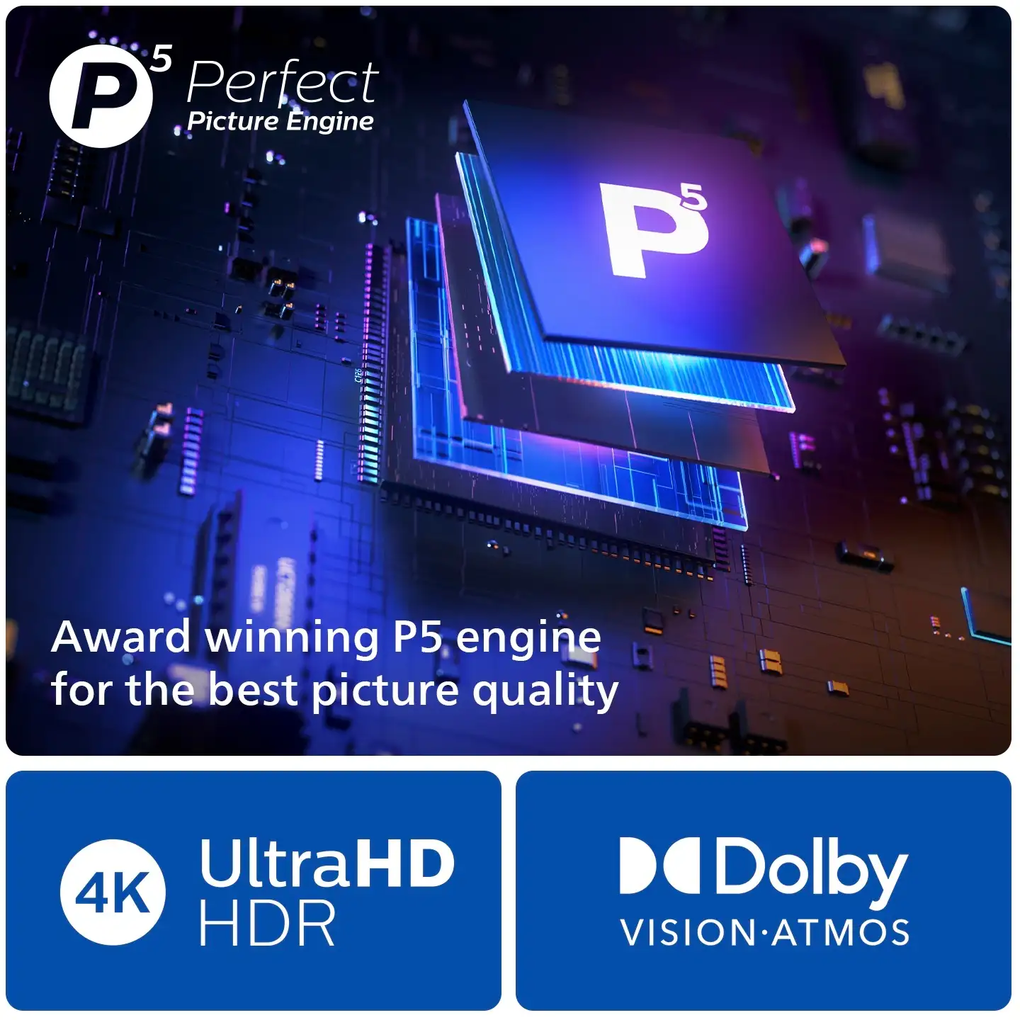 Philips 43" 4K UHD Ambilight Smart TV PUS8949/12 - 4