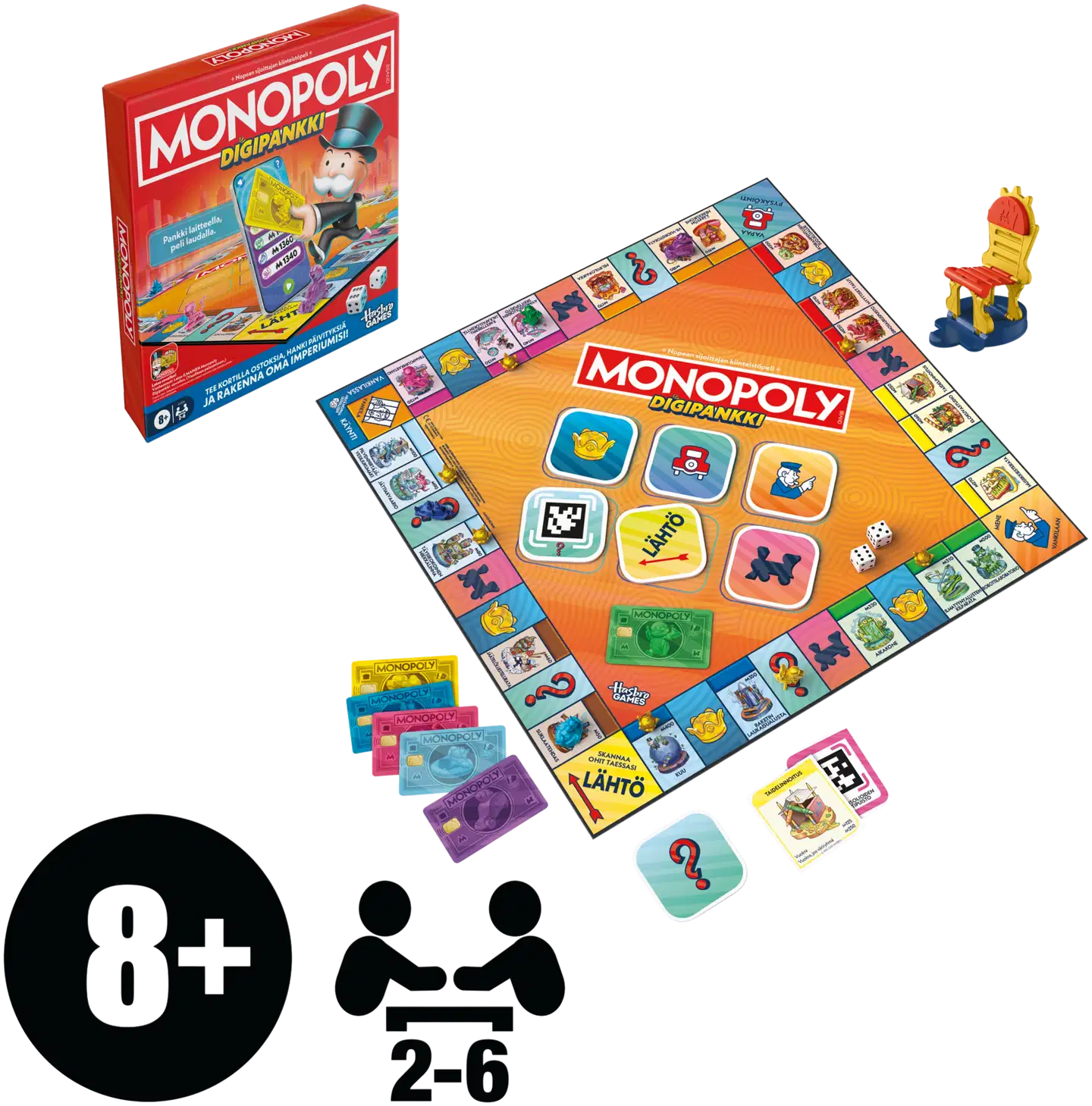 Monopoly lautapeli App Banking (suomenkielinen) - 2