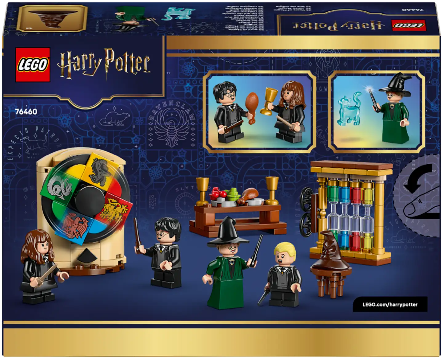 LEGO® Harry Potter TM 76460 Tylypahkan linna: Lajitteluhattuseremonia - 6